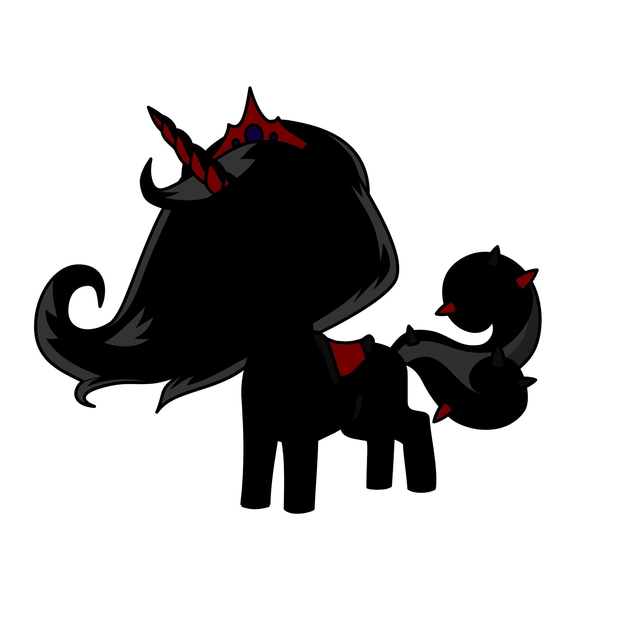 Princess Nightfall, the unicorn
