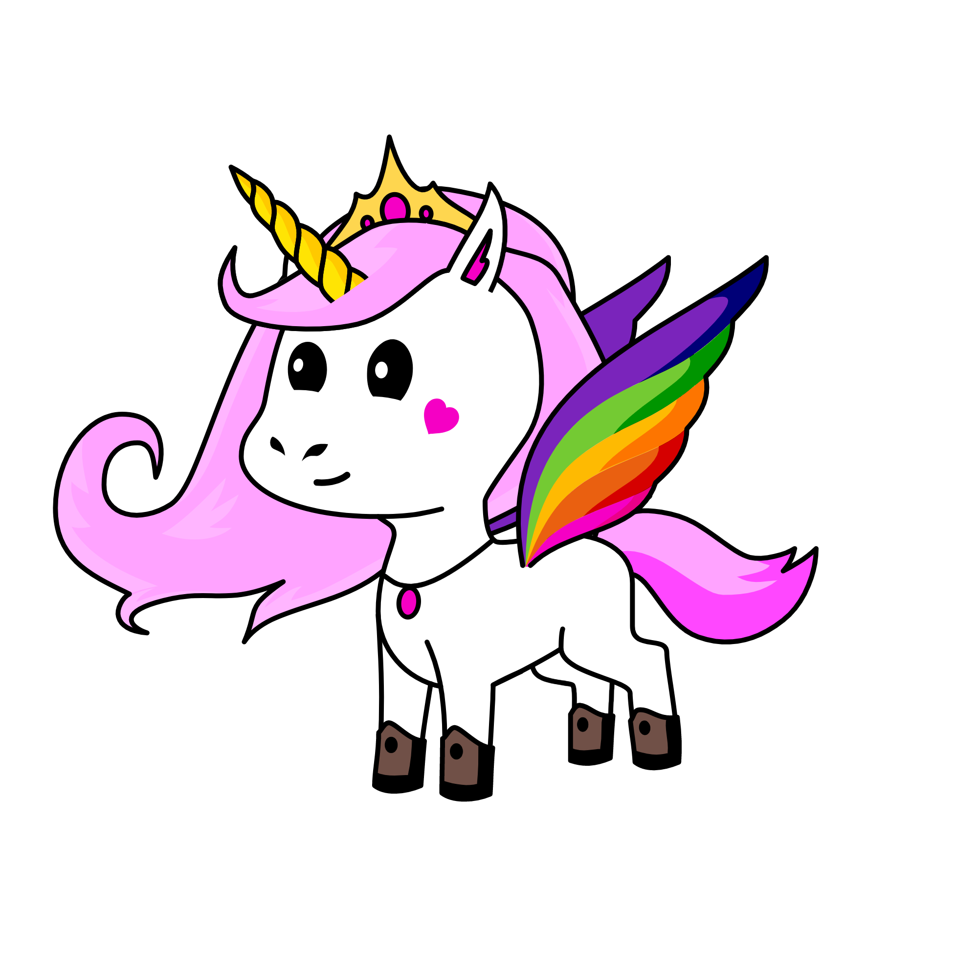 princess pinky, the unicorn