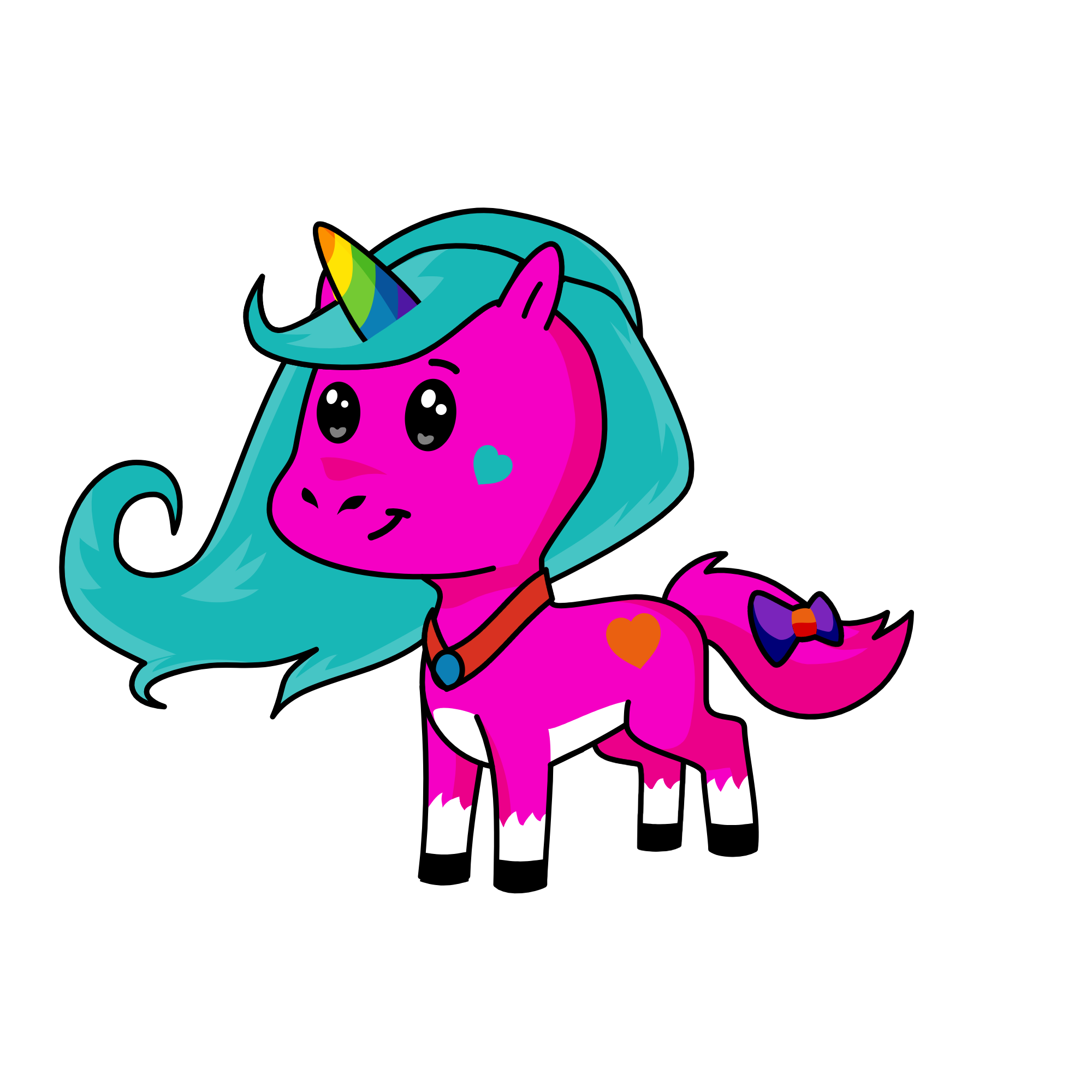 Celestila, the unicorn