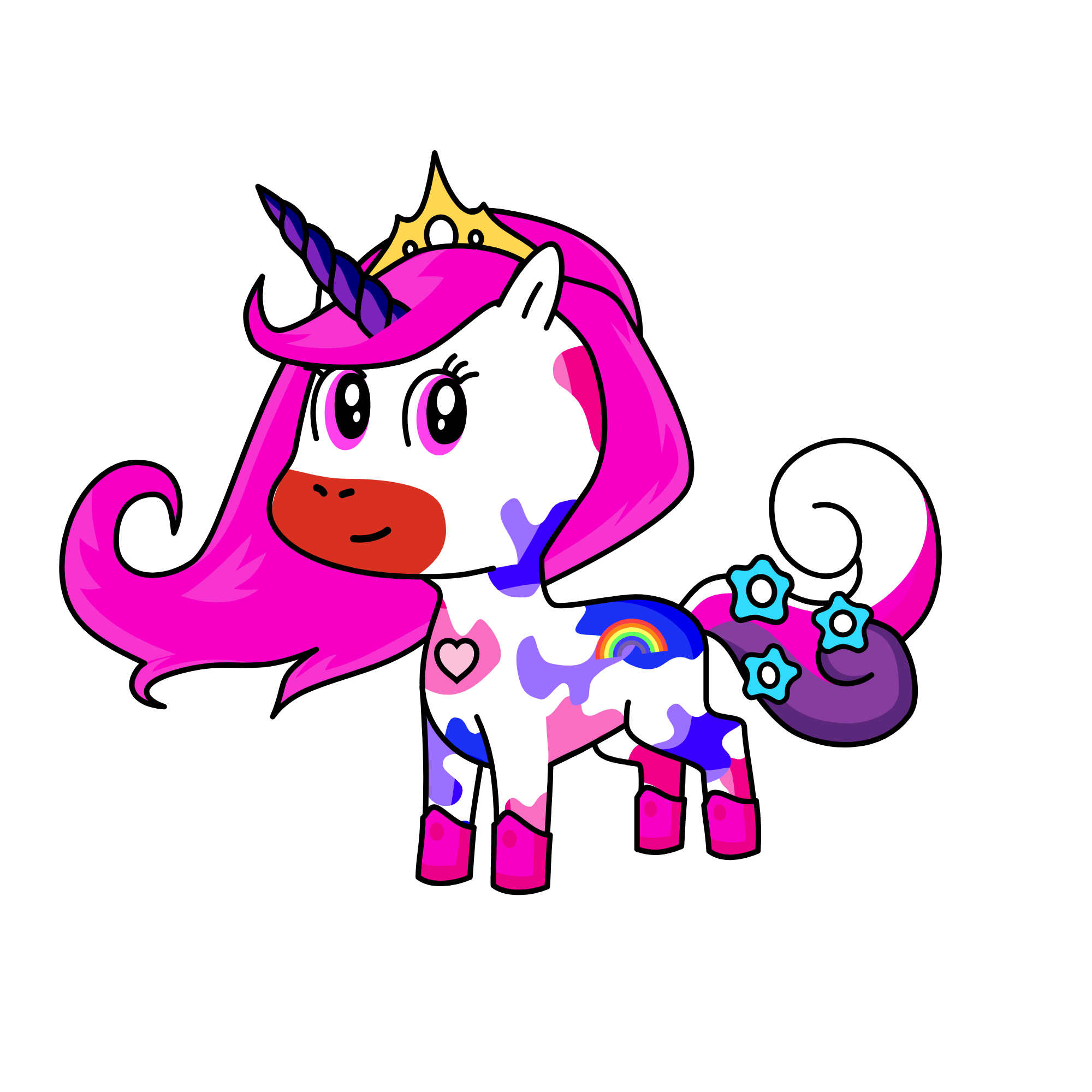 Cherry Blossom, the unicorn