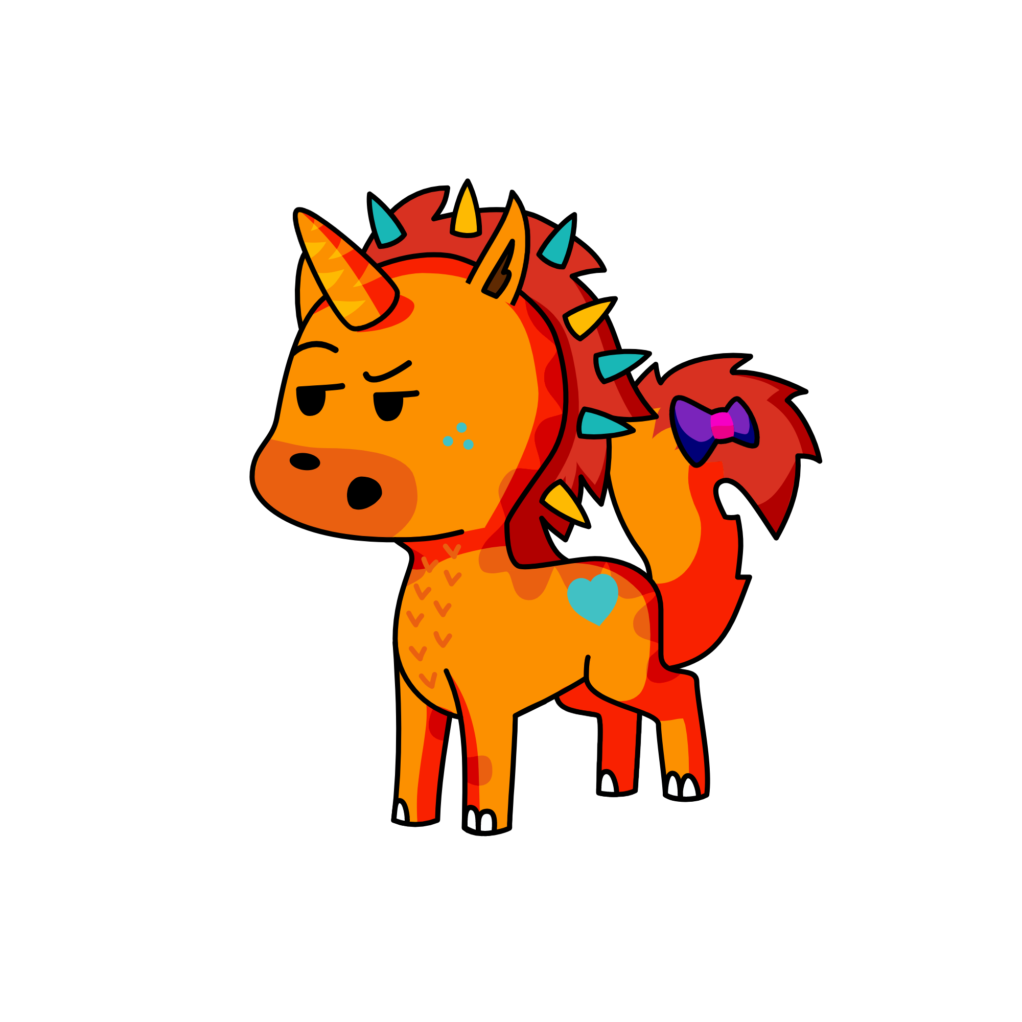 FunFox!?, the unicorn
