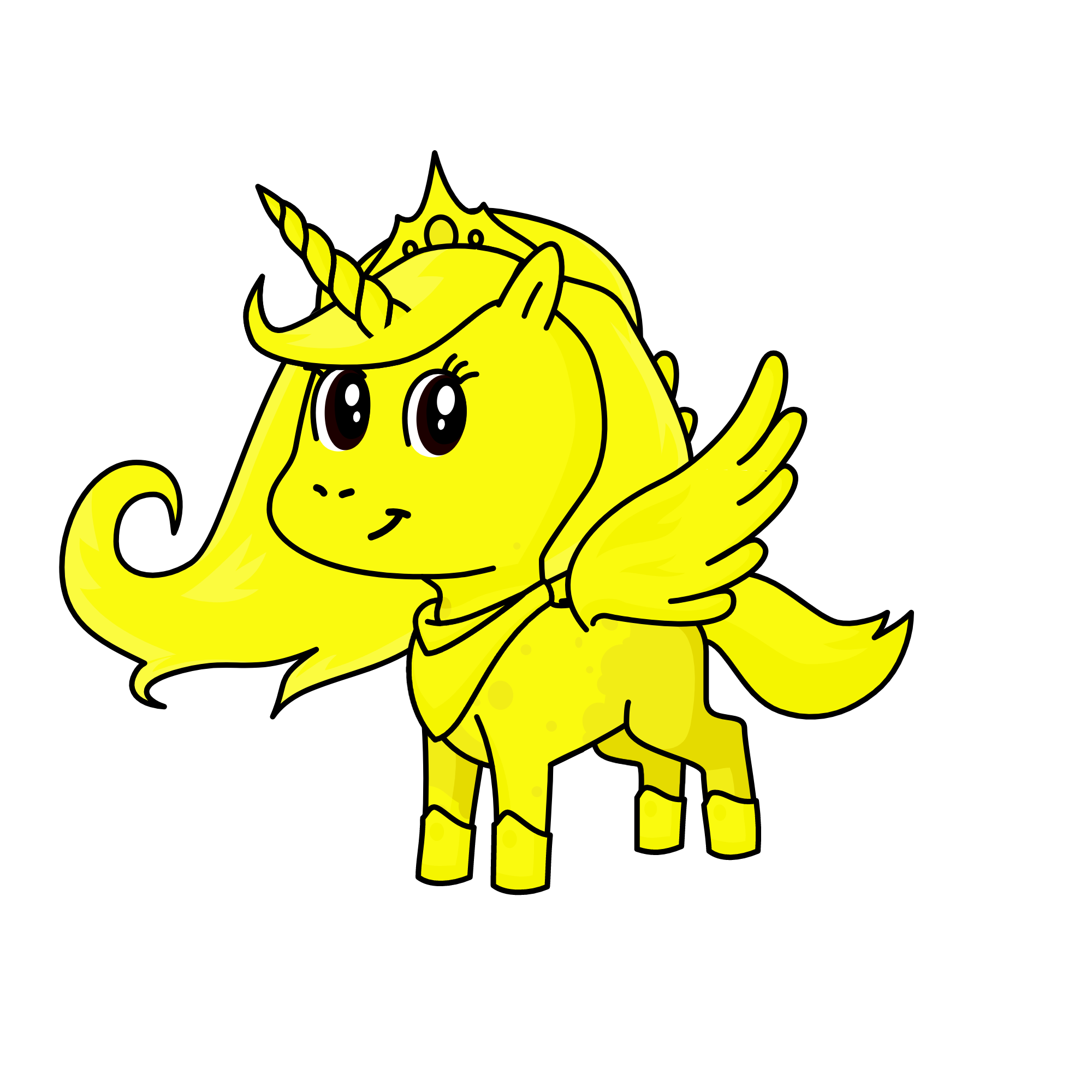 Lemon queen, the unicorn