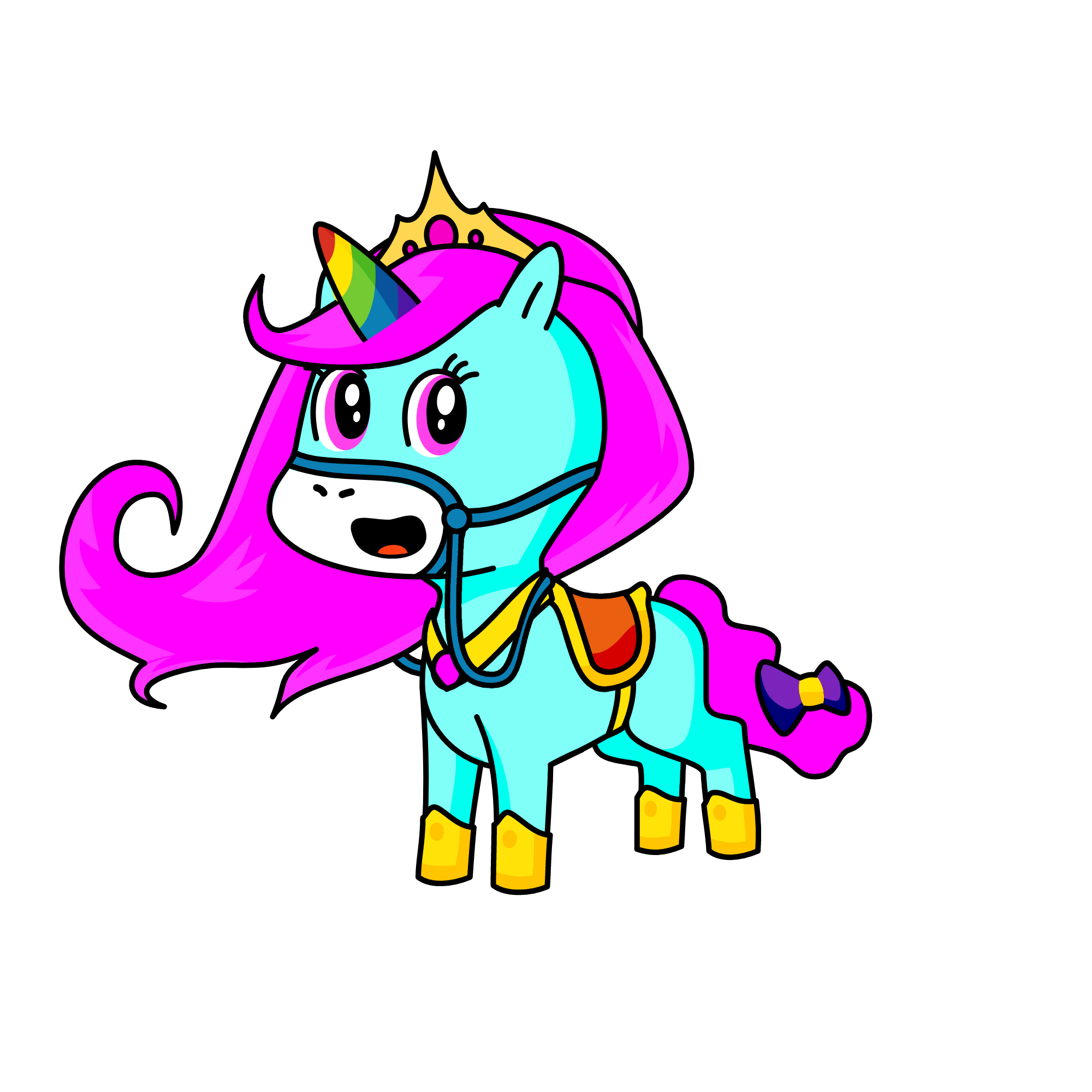 rainbowsparkle, the unicorn
