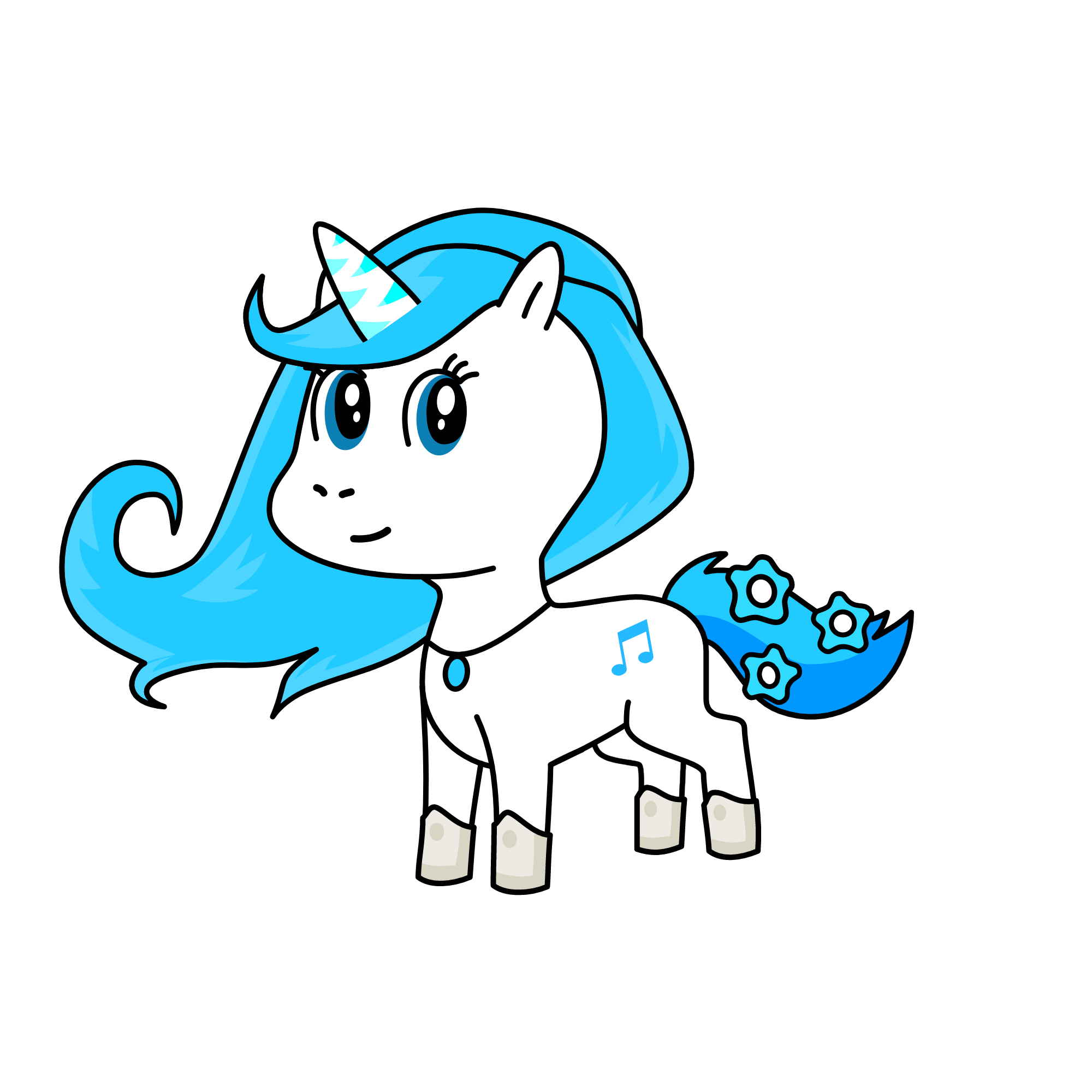Lunacorn, the unicorn