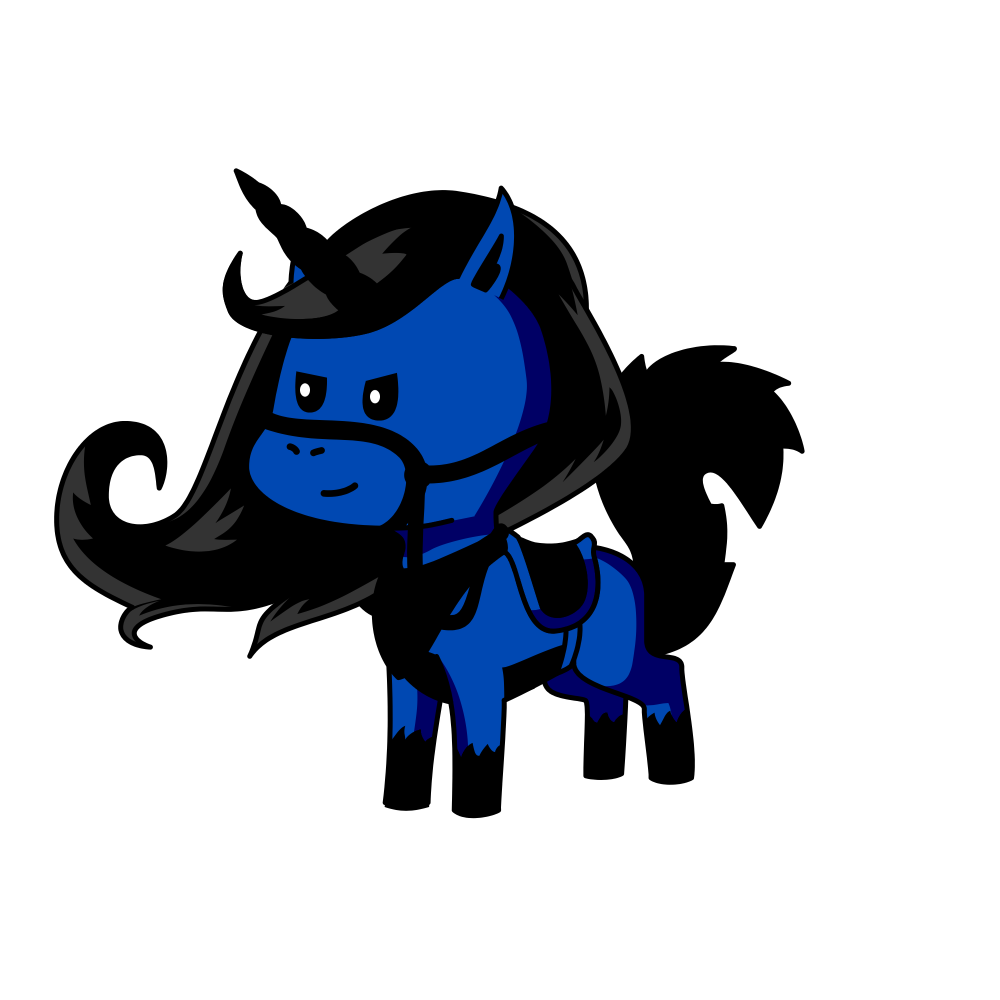 Night, the unicorn