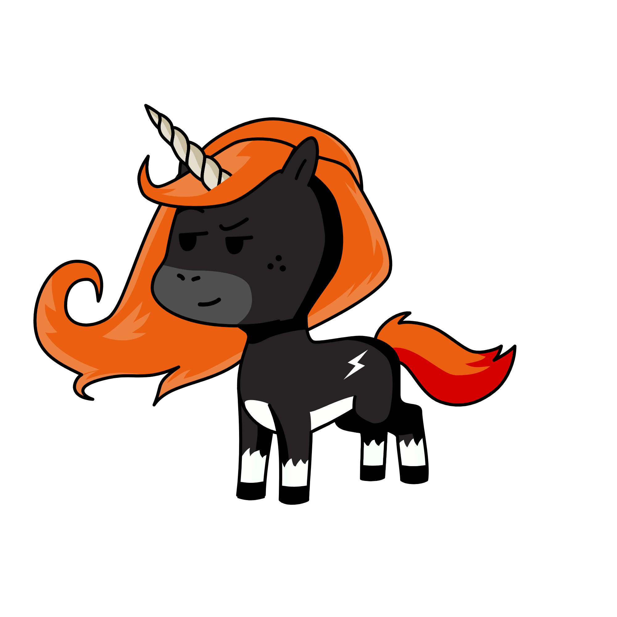 devil, the unicorn