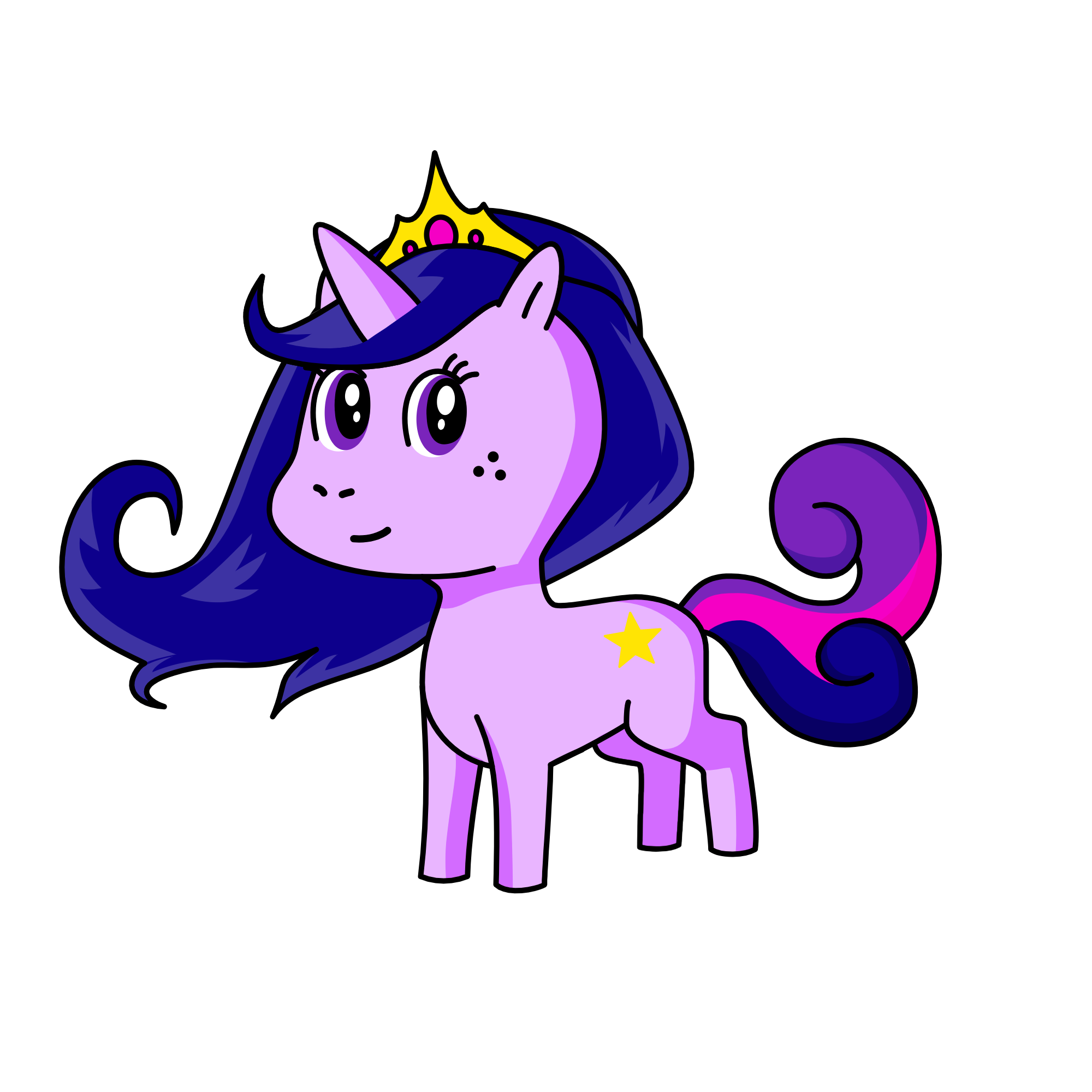 Twilight Sparkle, the unicorn