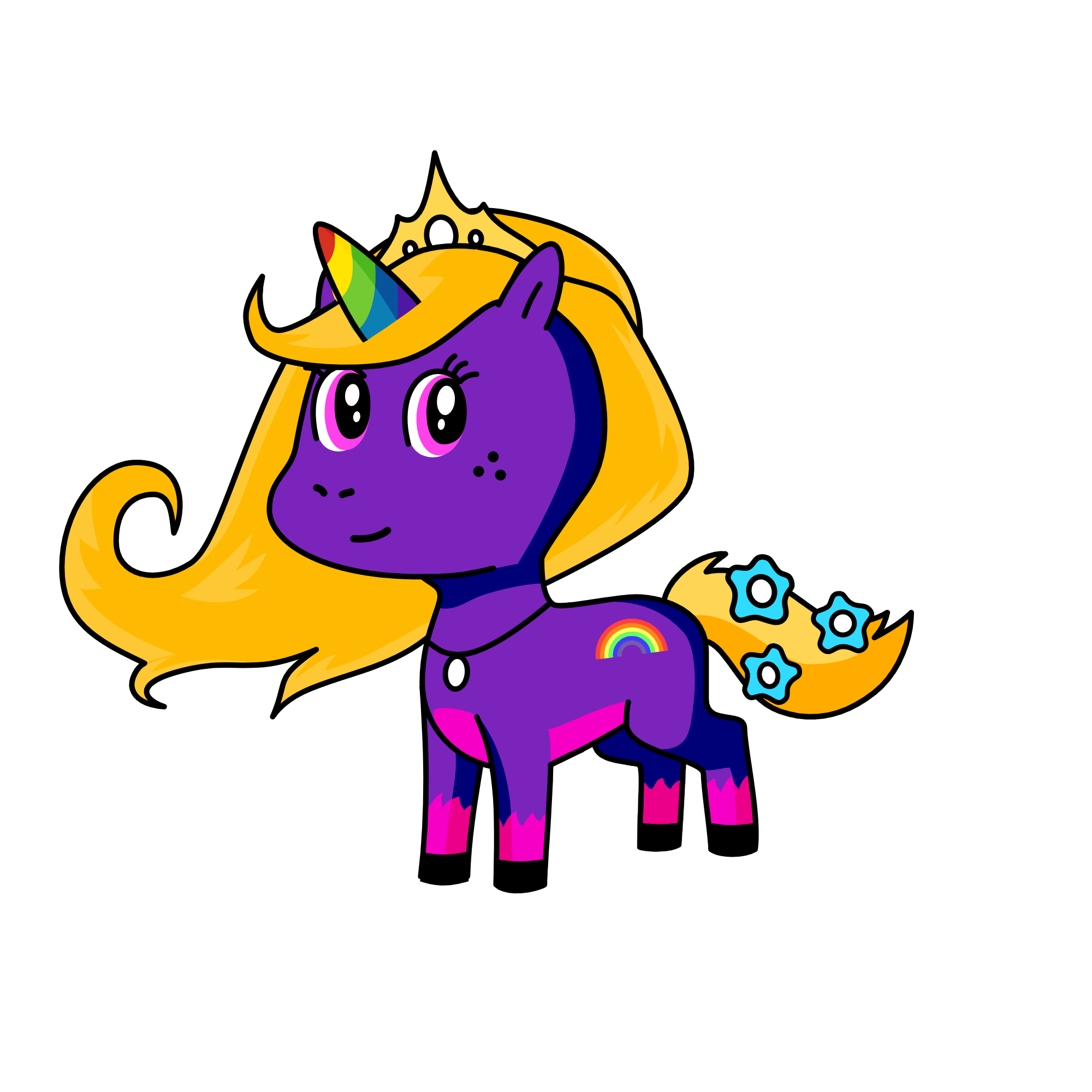 Sparkle, the unicorn