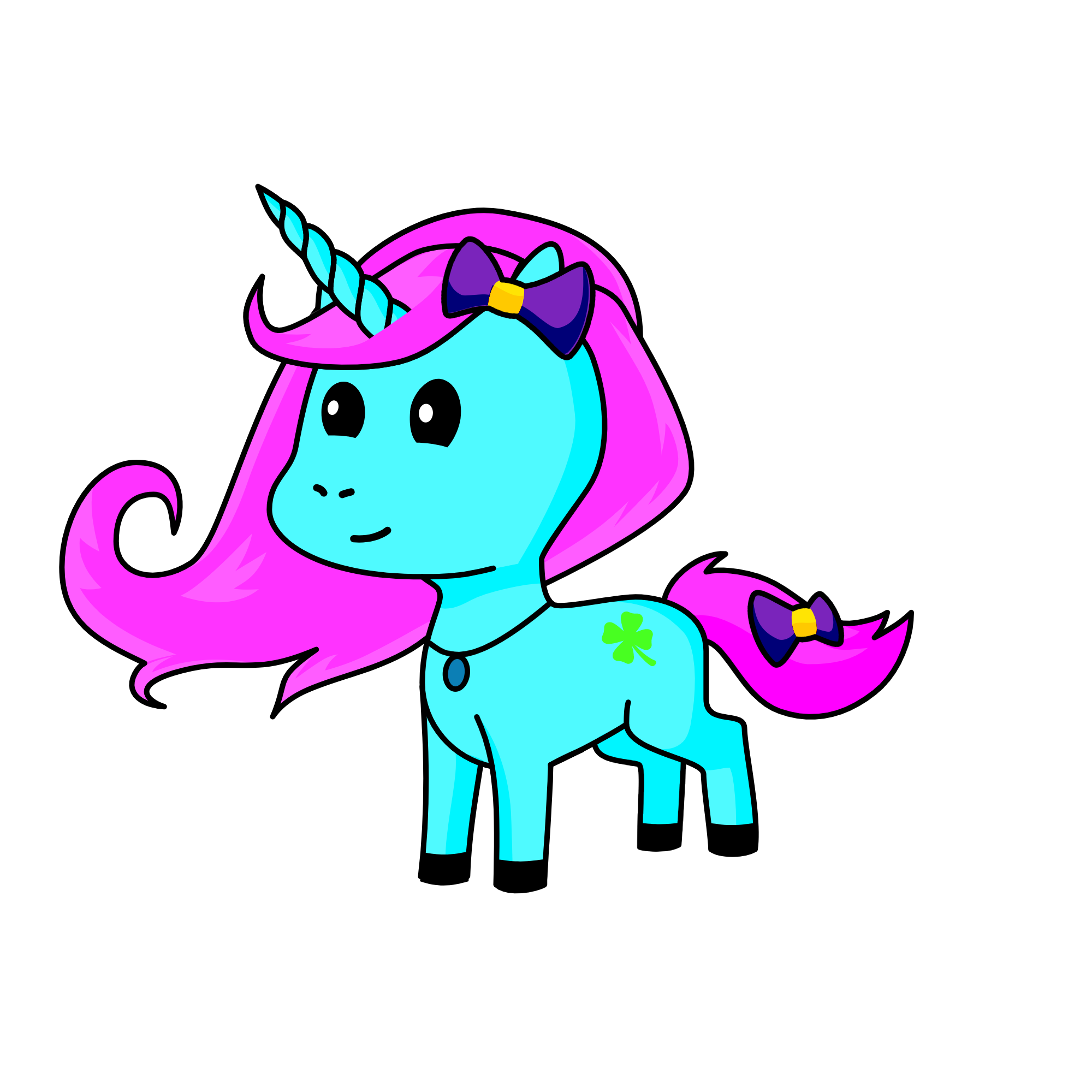 Yshee, the unicorn