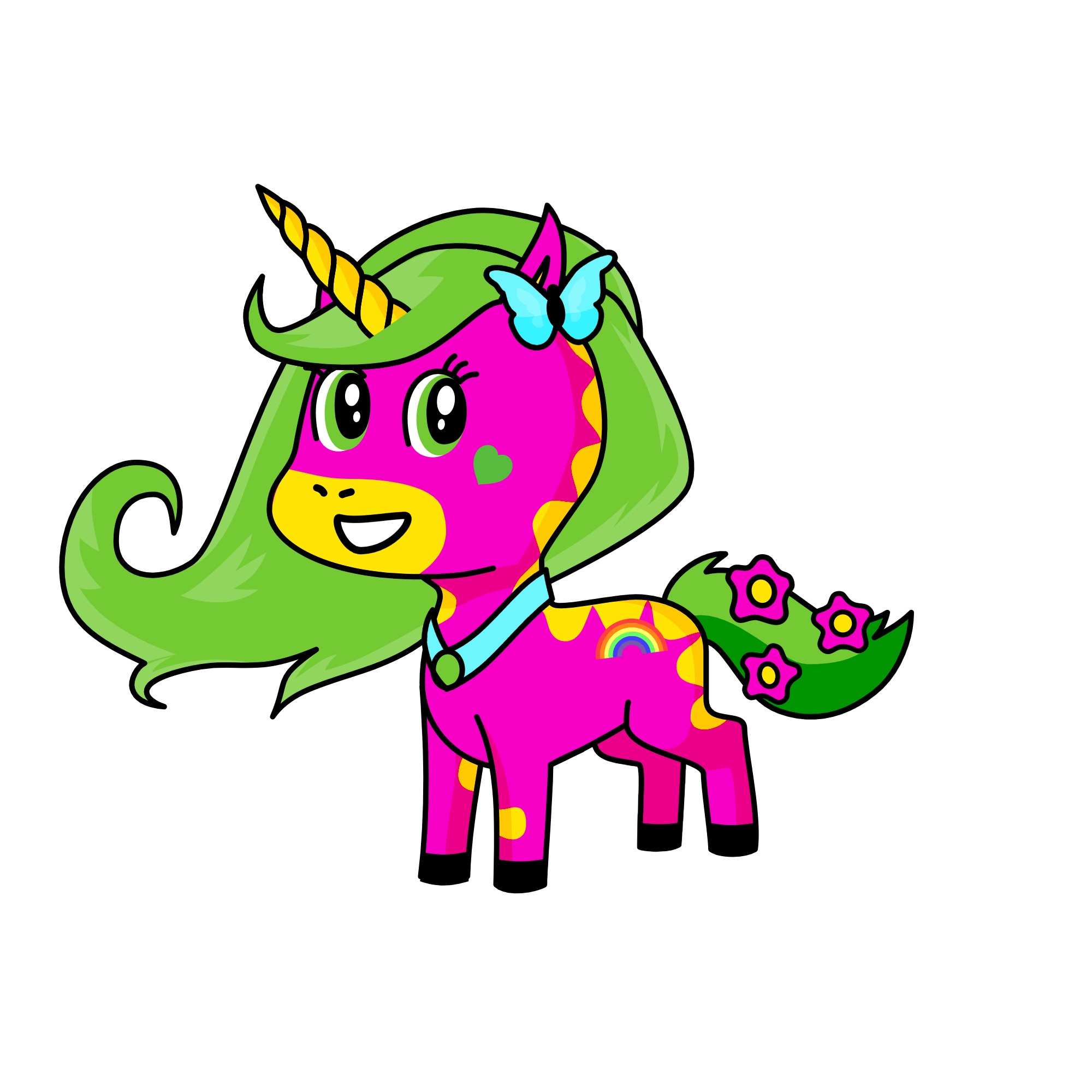Flora, the unicorn