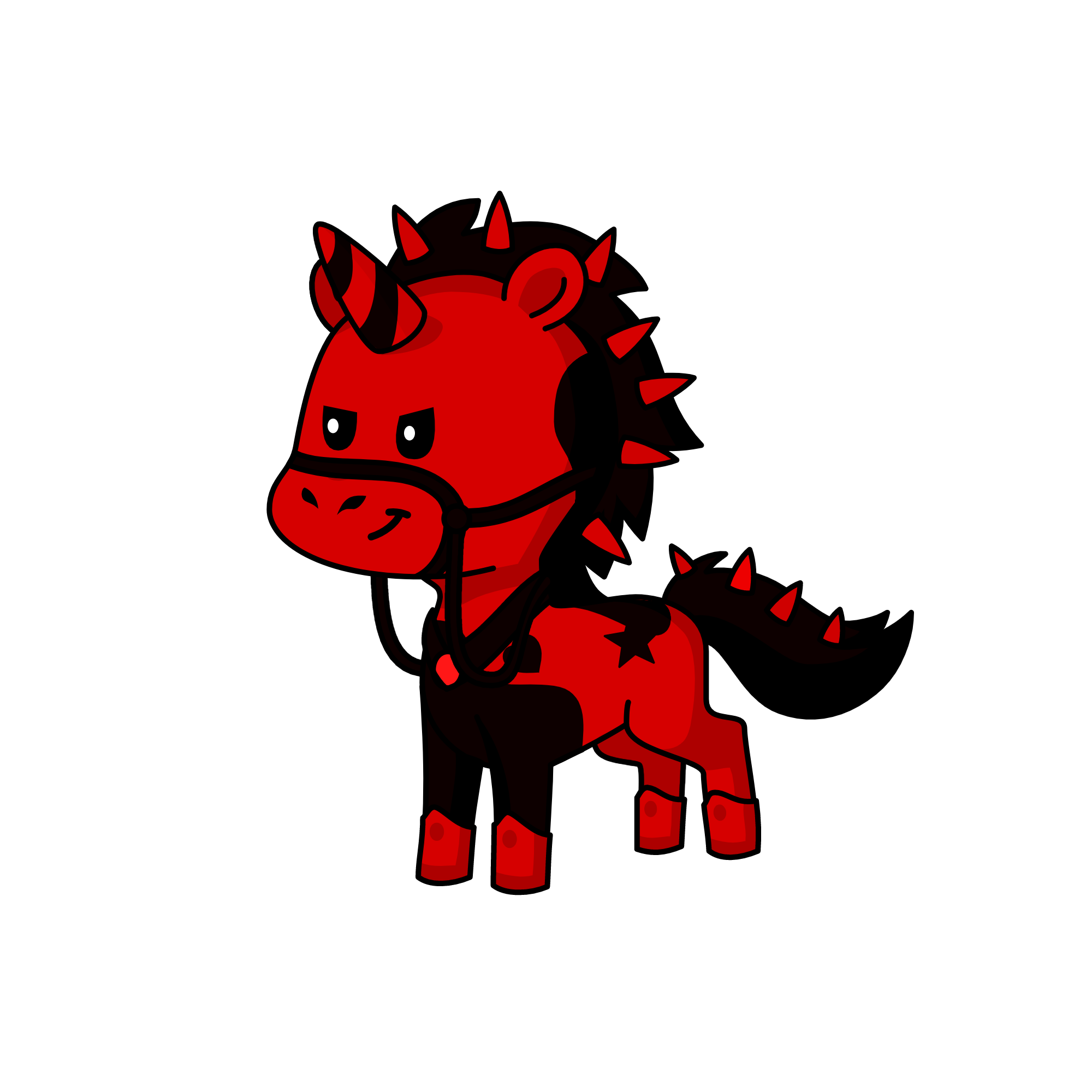 Bloody, the unicorn