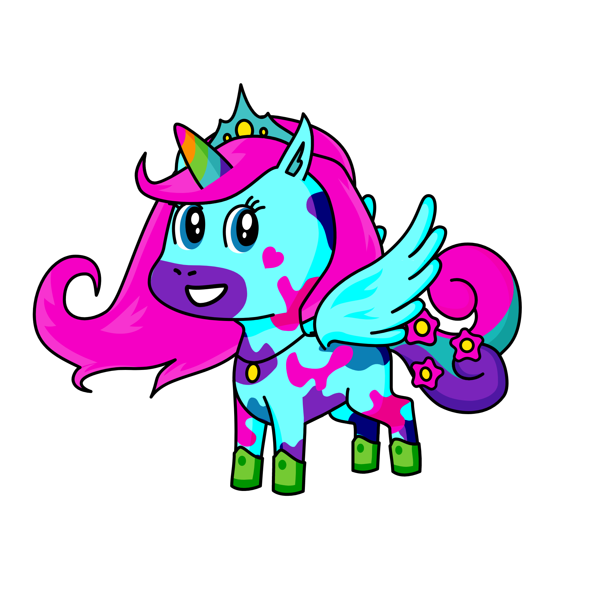 Celeste, the unicorn