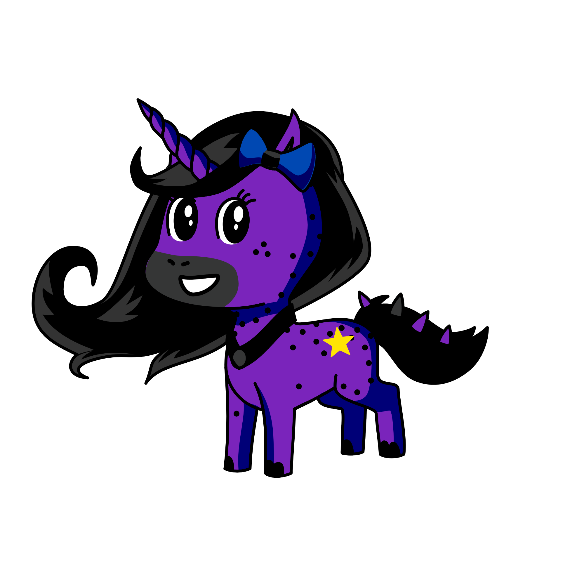 Midnight, the unicorn