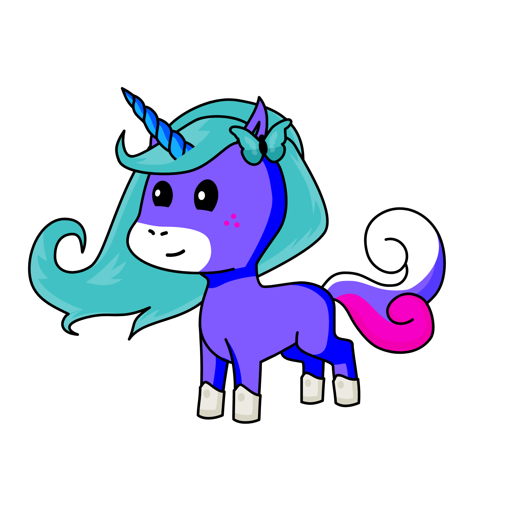 everblue, the unicorn