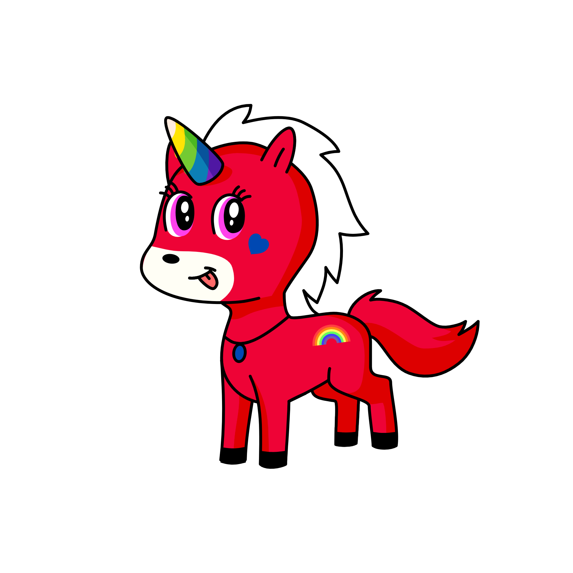 RainboW, the unicorn