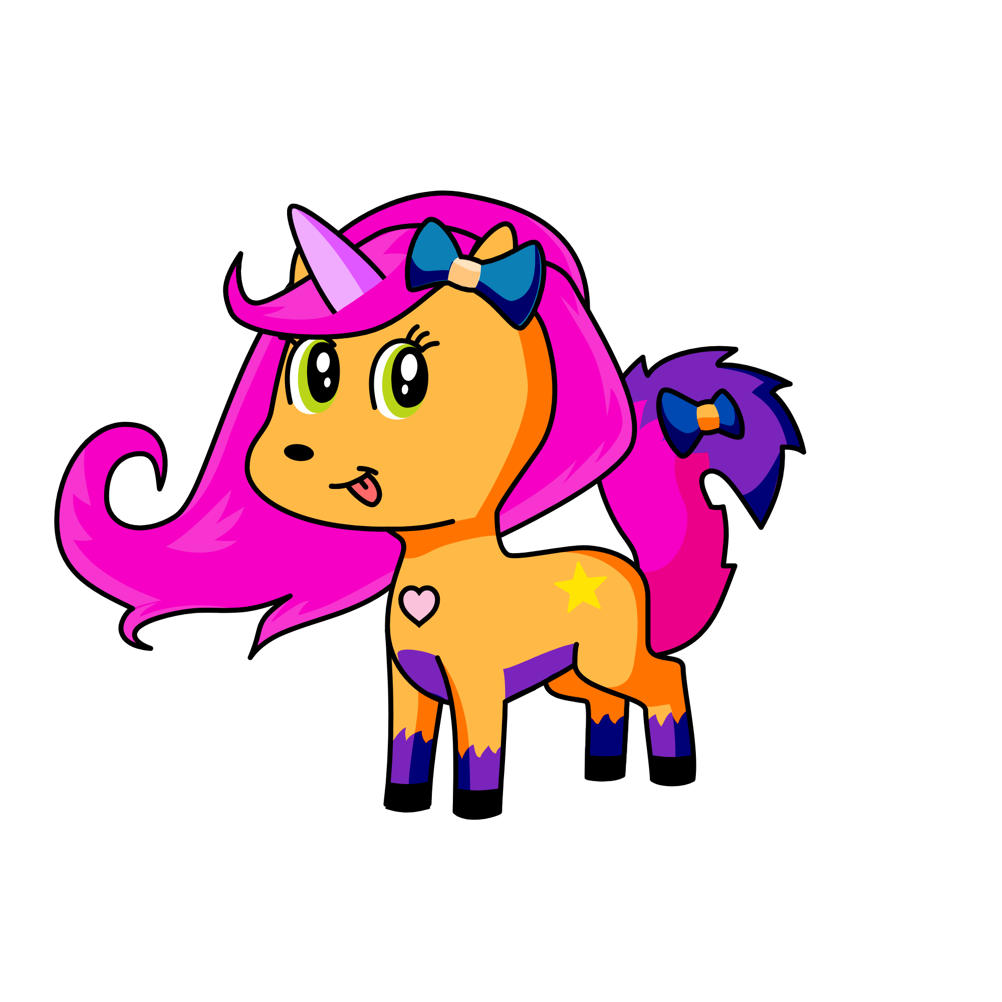 Starfire, the unicorn