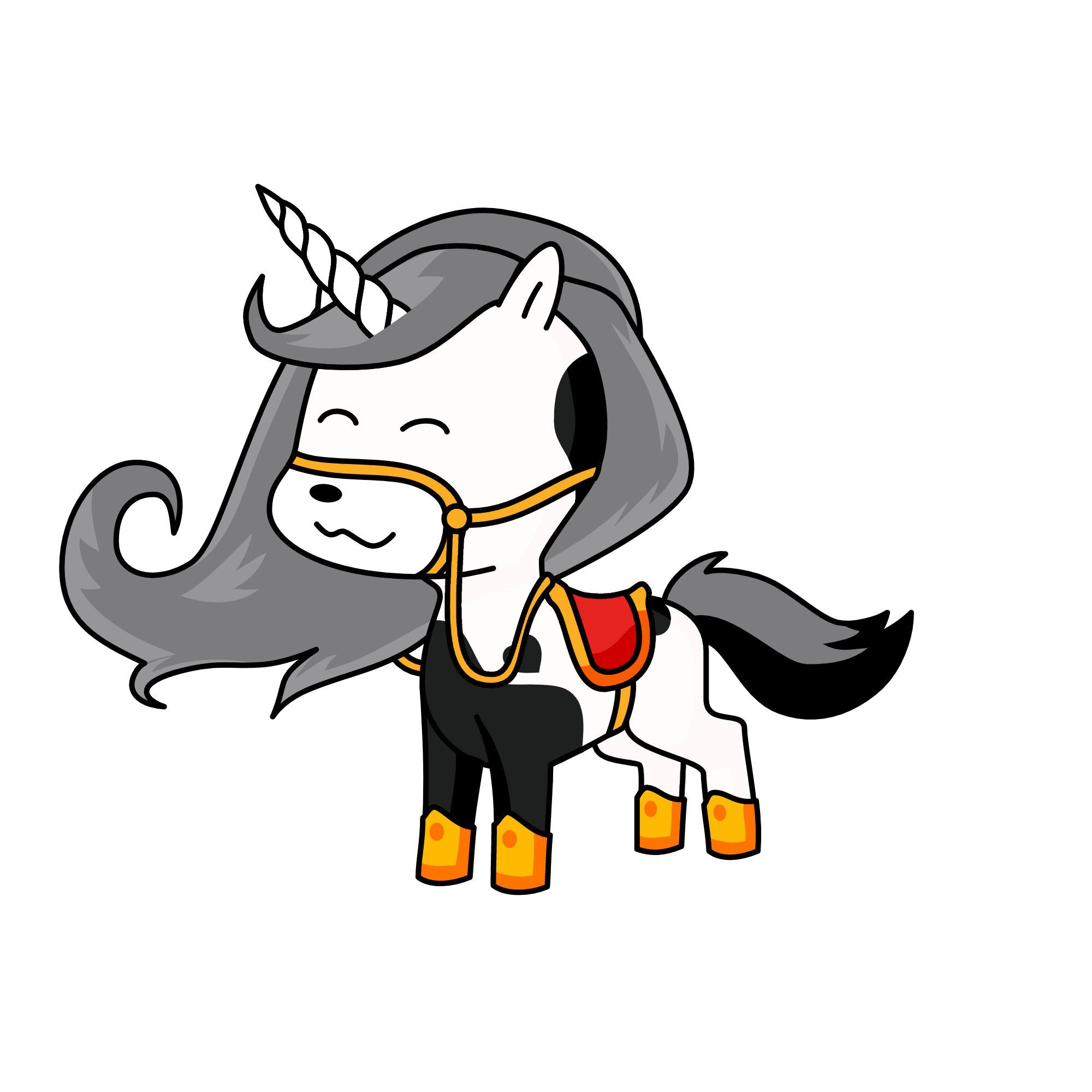 Horse, the unicorn