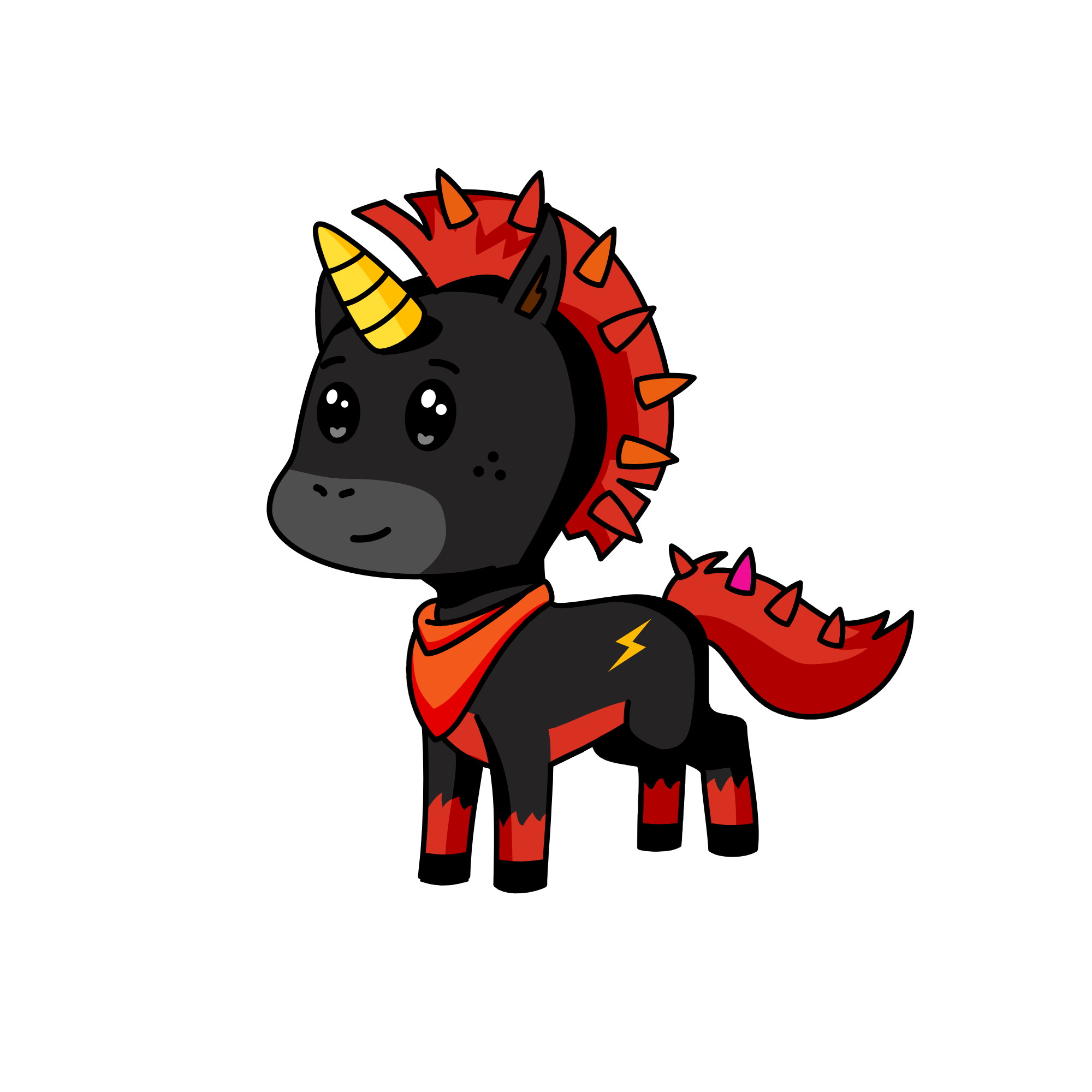 Zaggy, the unicorn