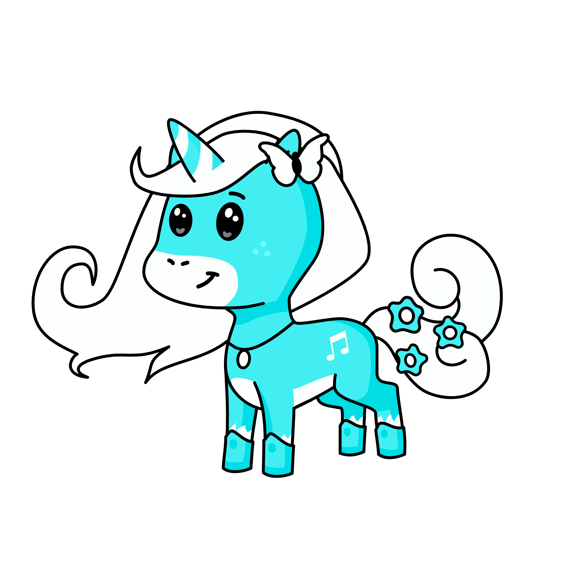 Ice, the unicorn