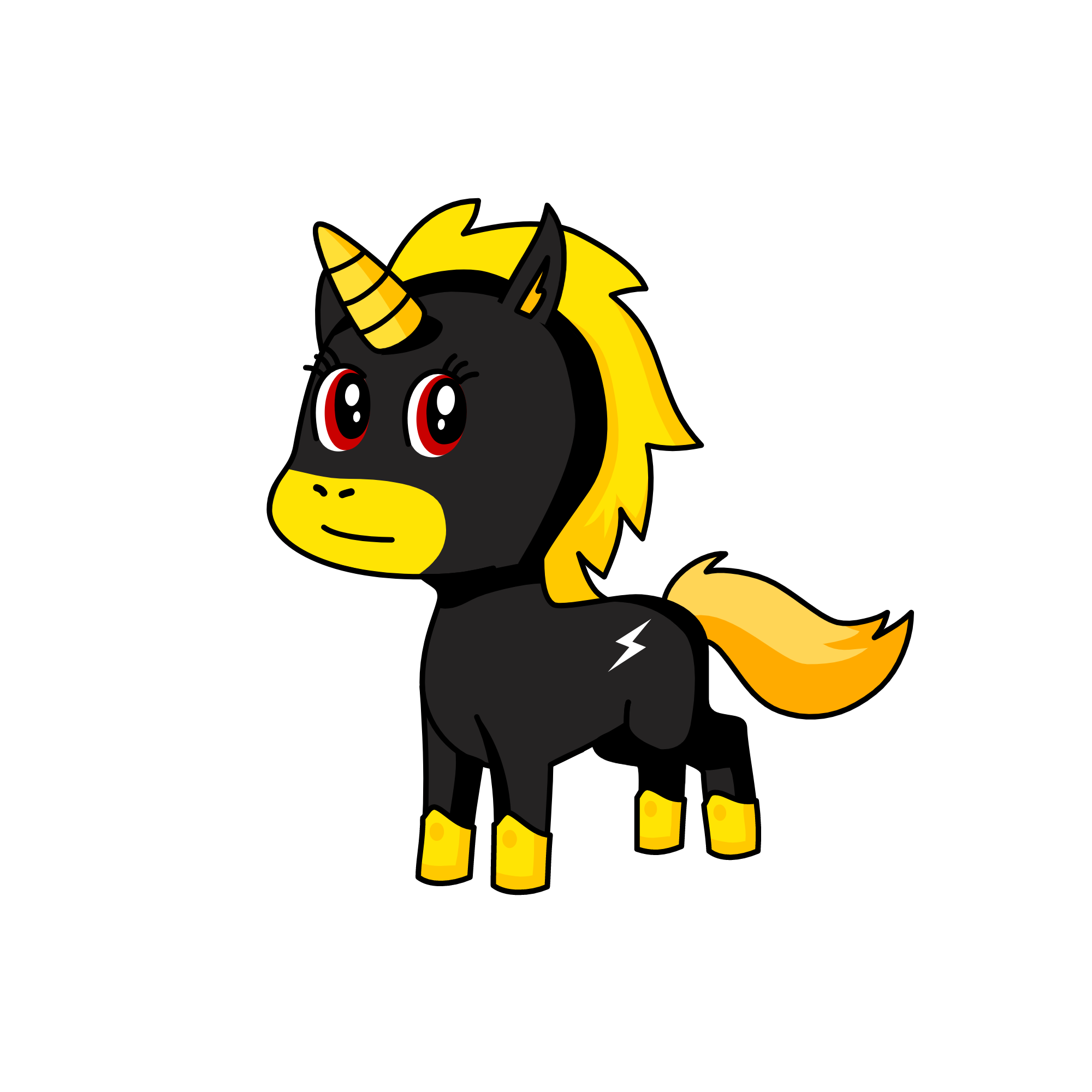 Nightmare, the unicorn