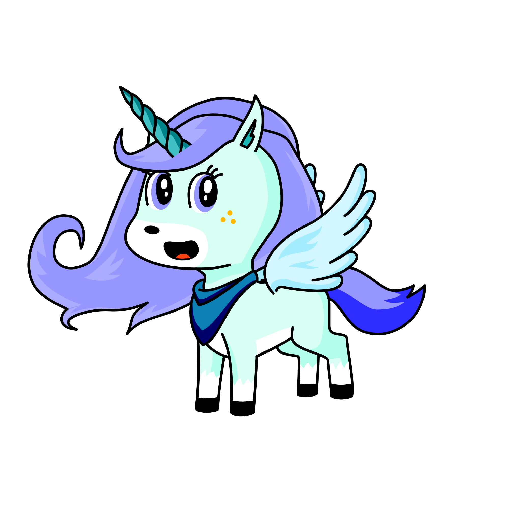 Prity, the unicorn