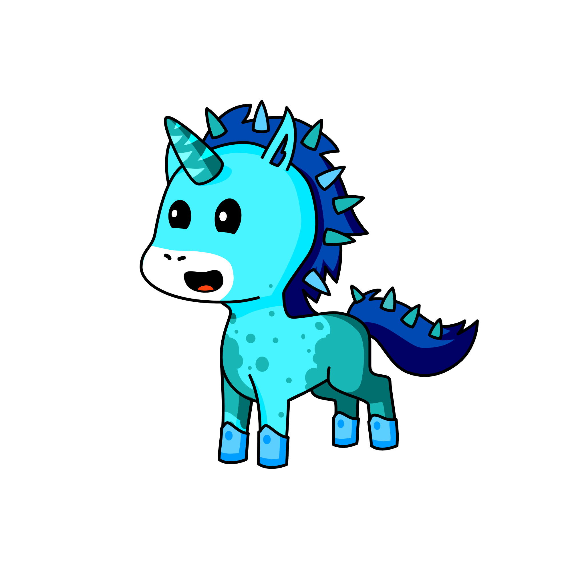cloud, the unicorn