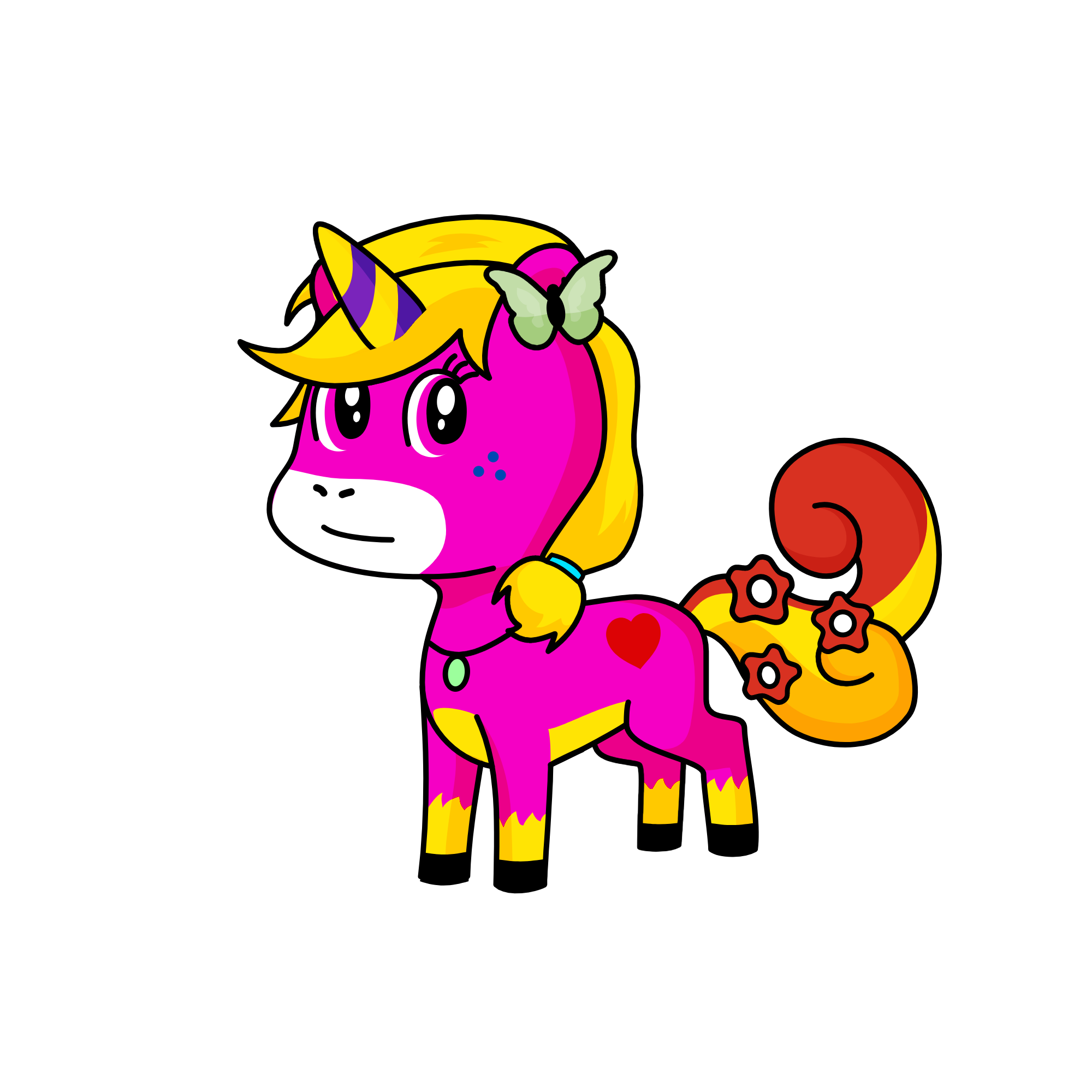 mica, the unicorn