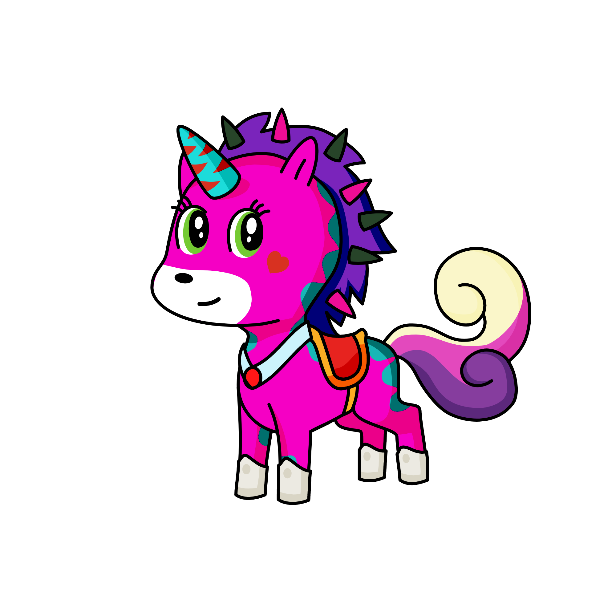 cancan, the unicorn