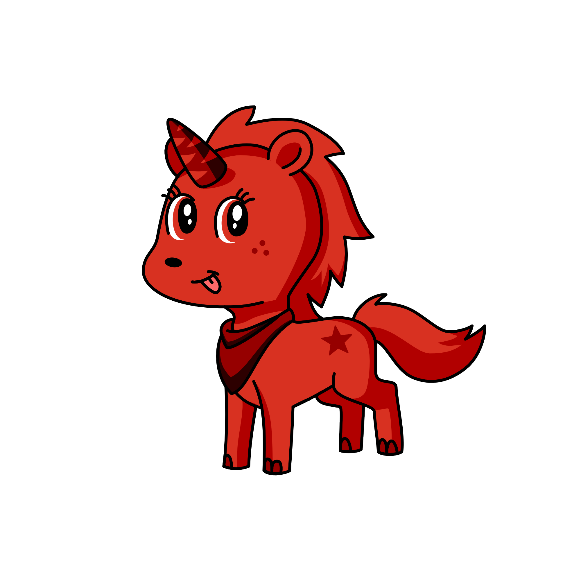 red.corn, the unicorn