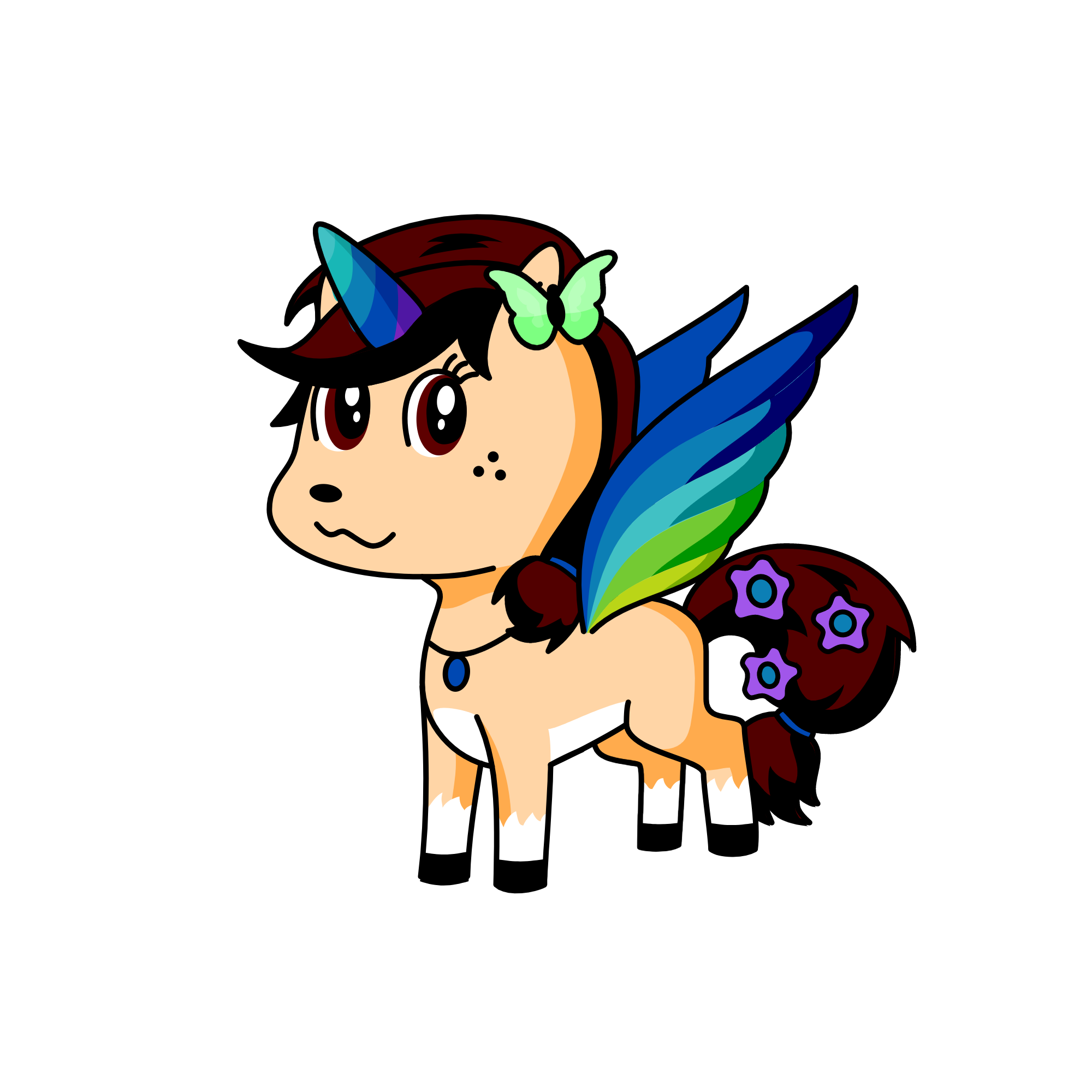 Zosia, the unicorn
