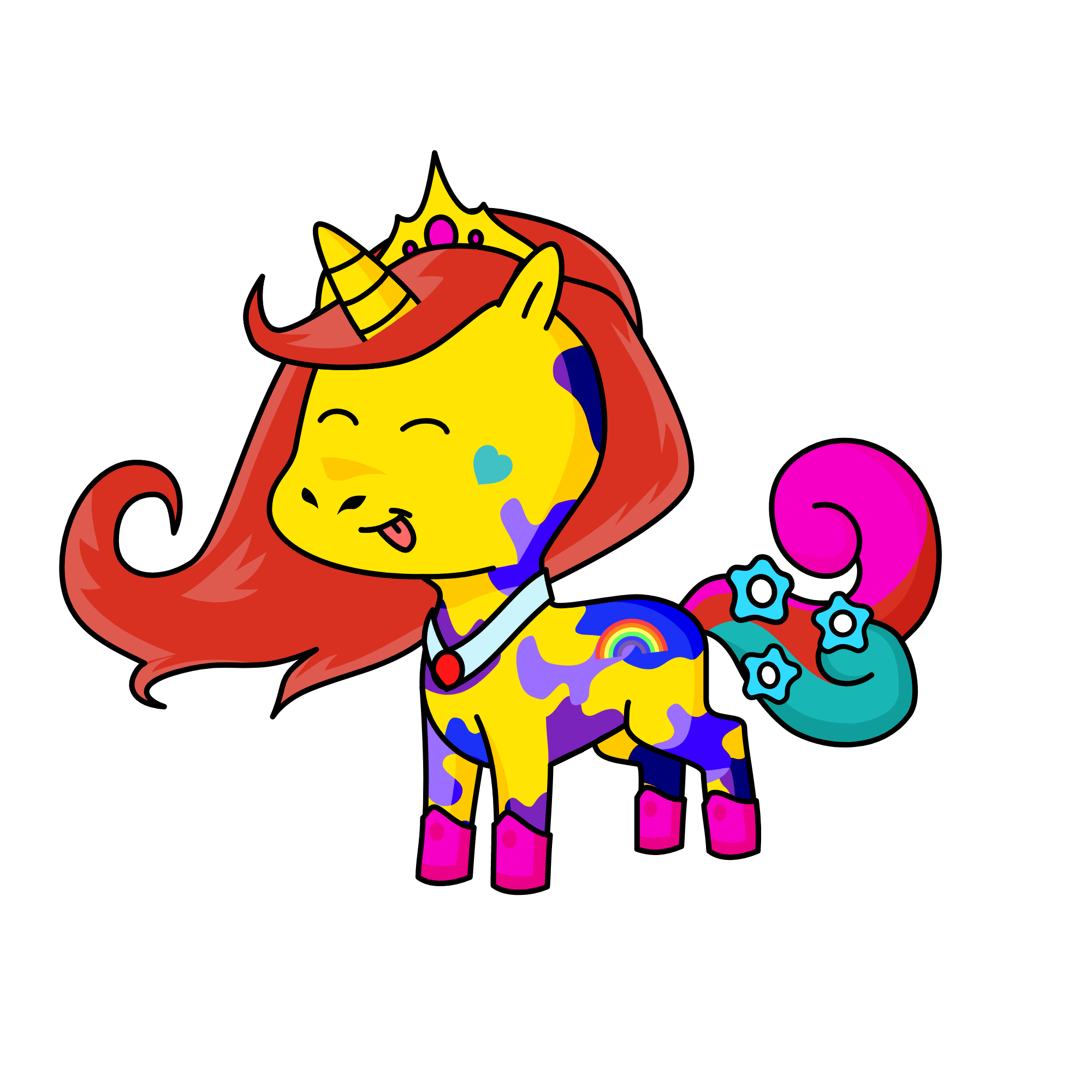 Butter, the unicorn