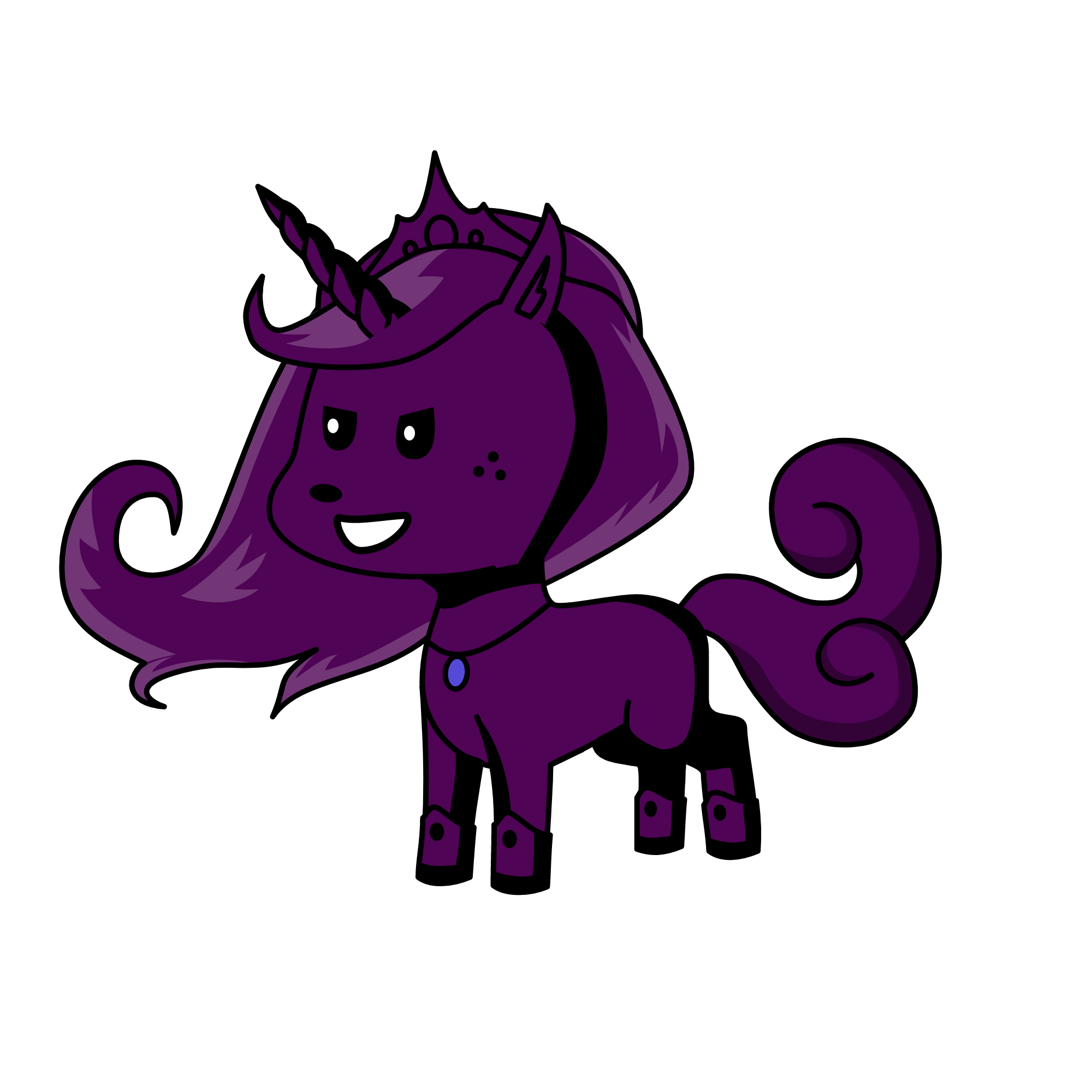 moon, the unicorn