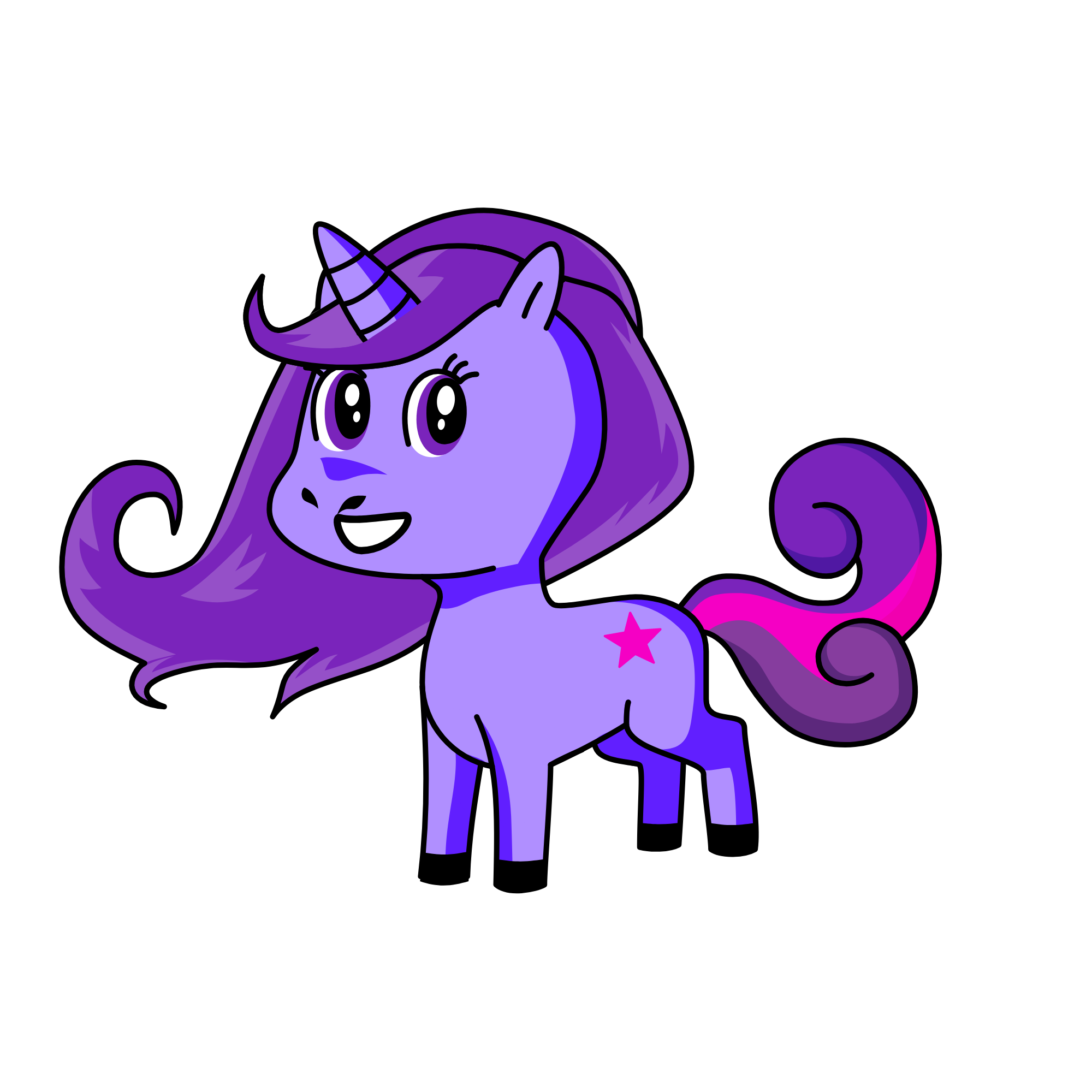 Twilight Sparkle, the unicorn
