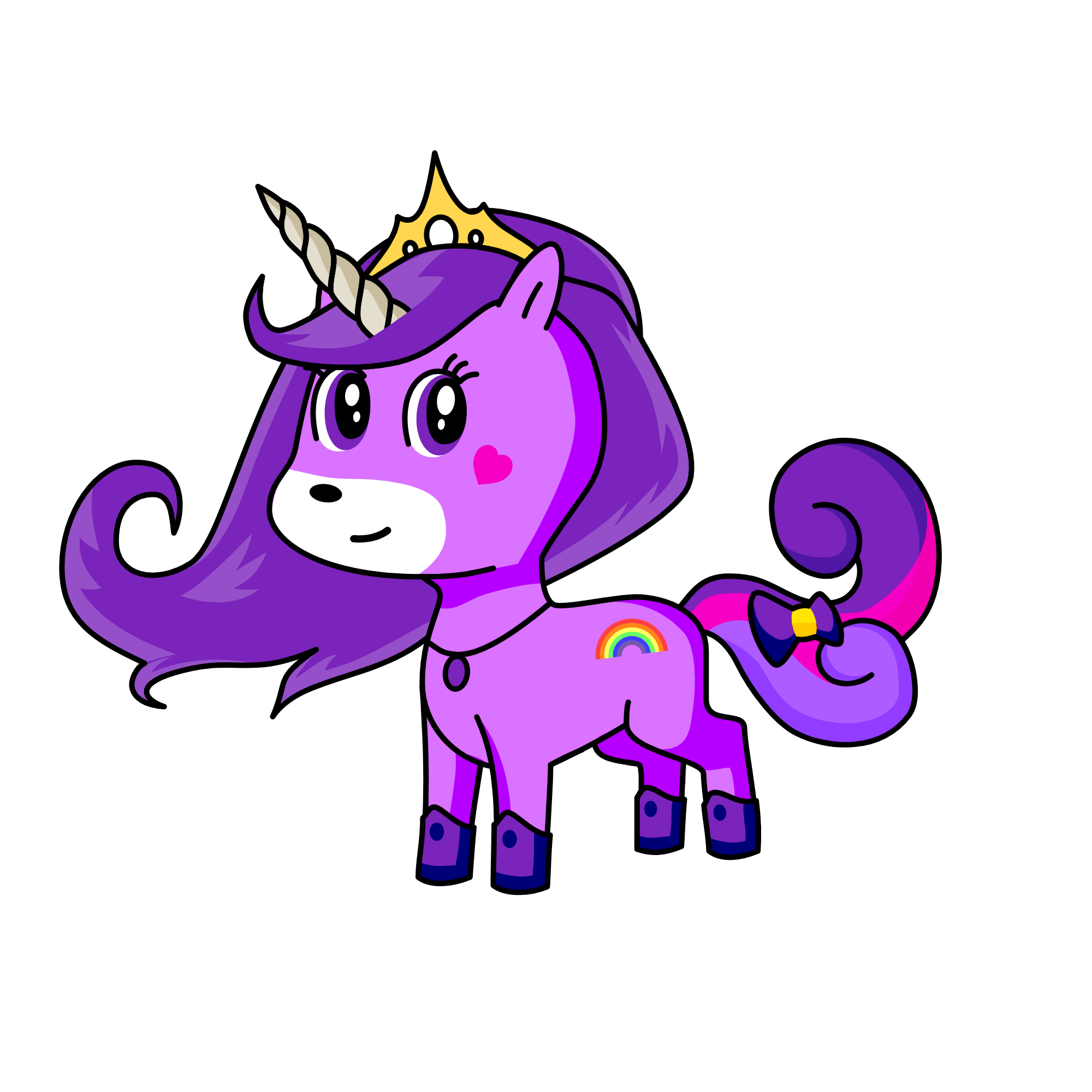 happy, the unicorn