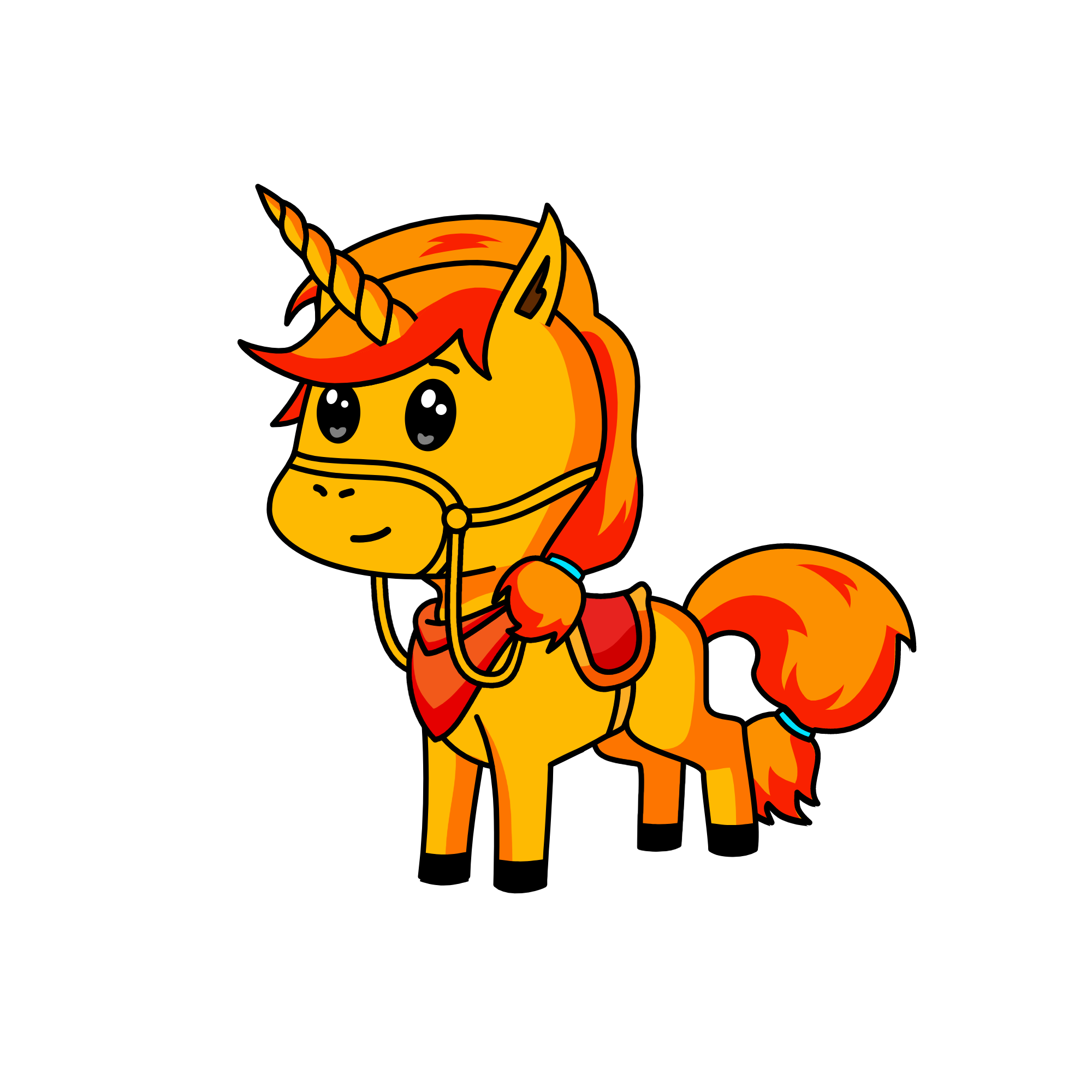 Bandana, the unicorn