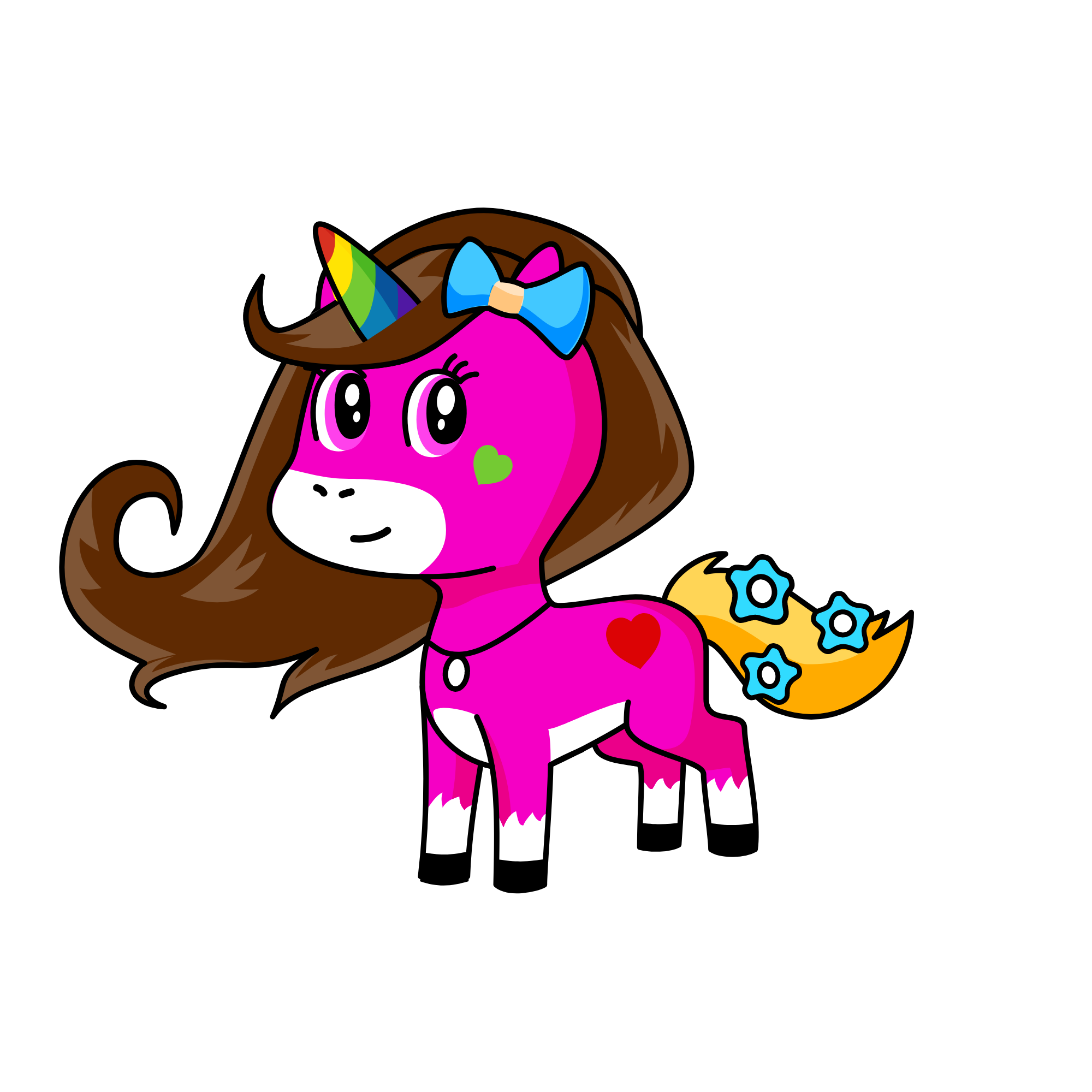 Stella, the unicorn