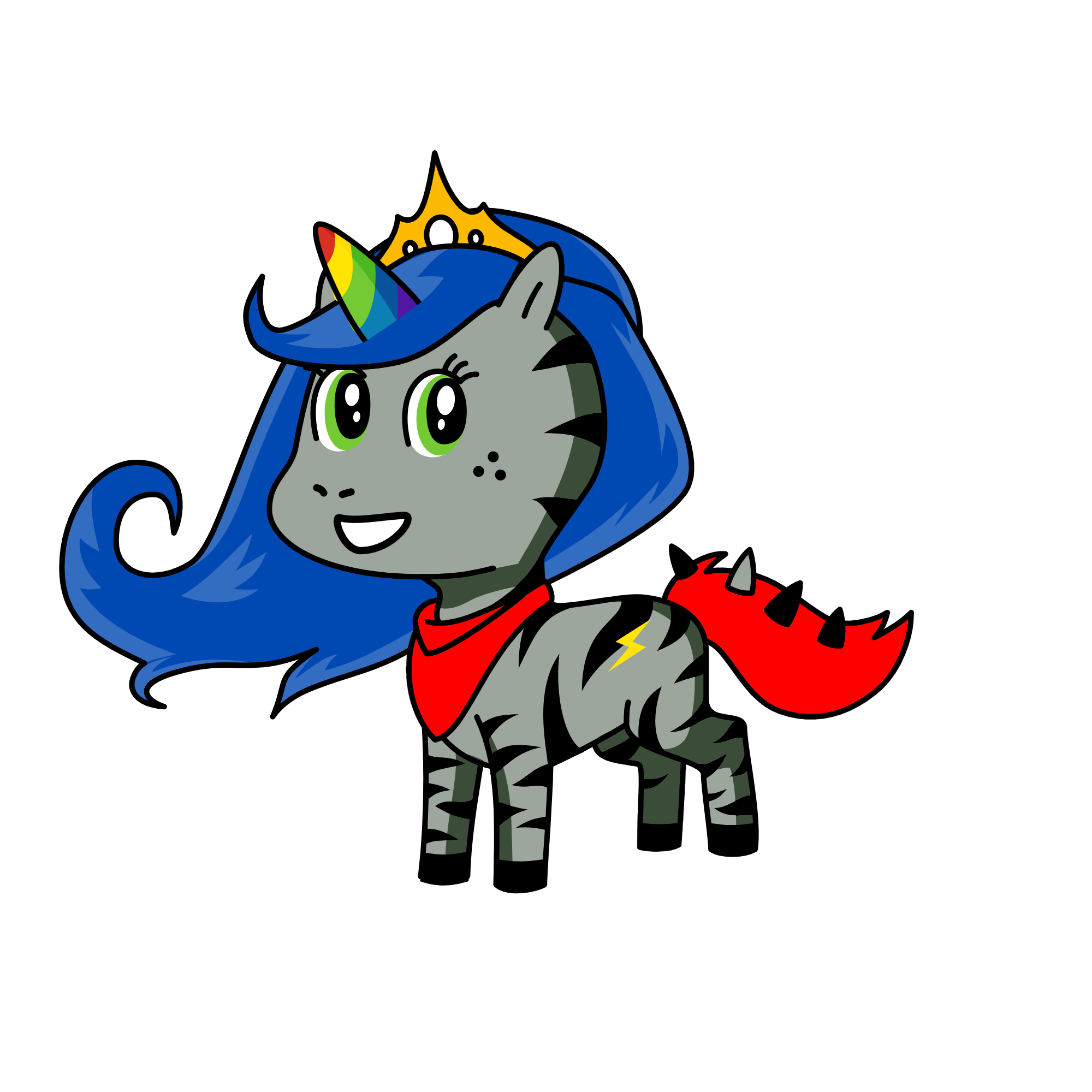 Izzy queen ofcats , the unicorn