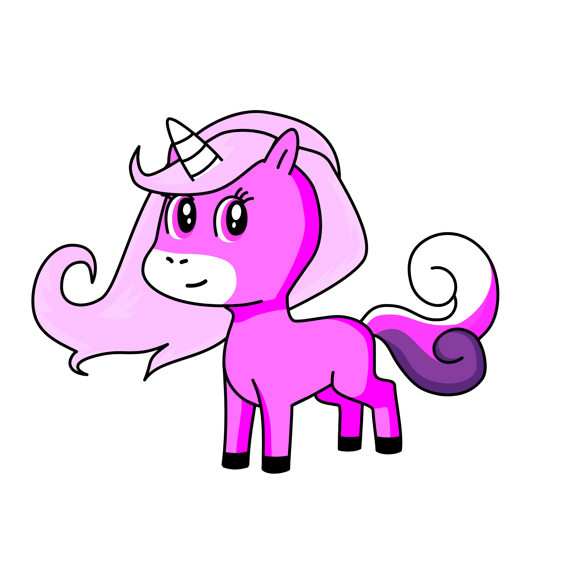 pinkie pie, the unicorn