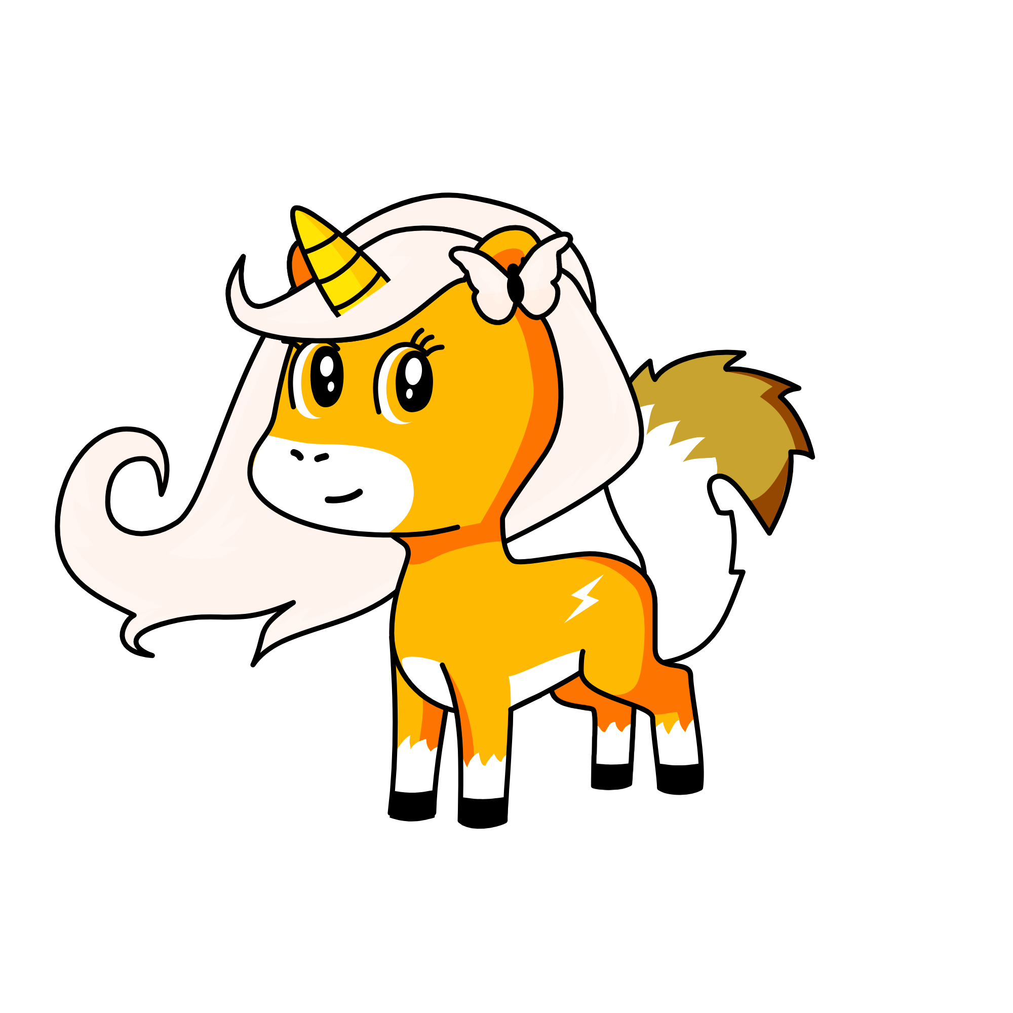 Sunny, the unicorn