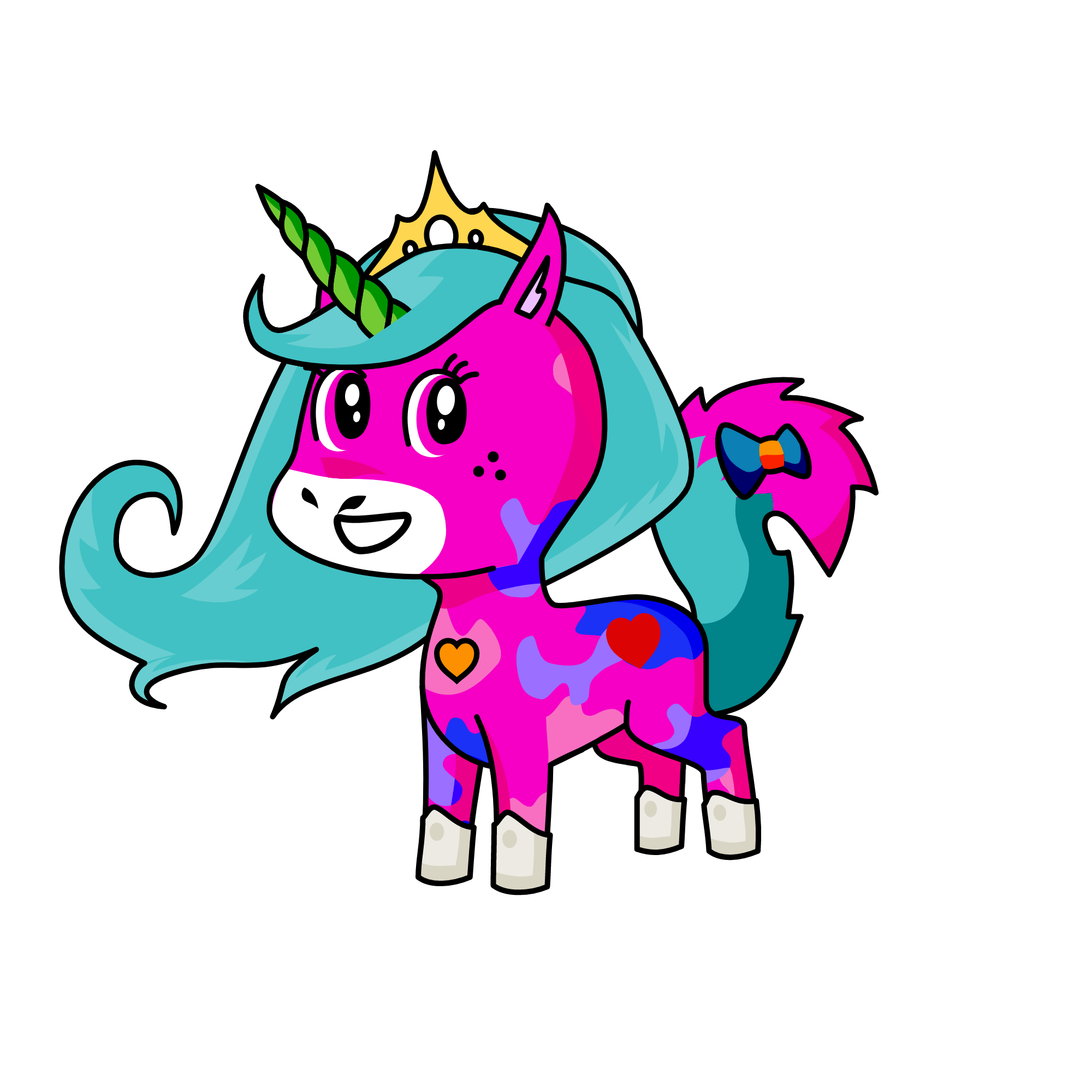 moon, the unicorn