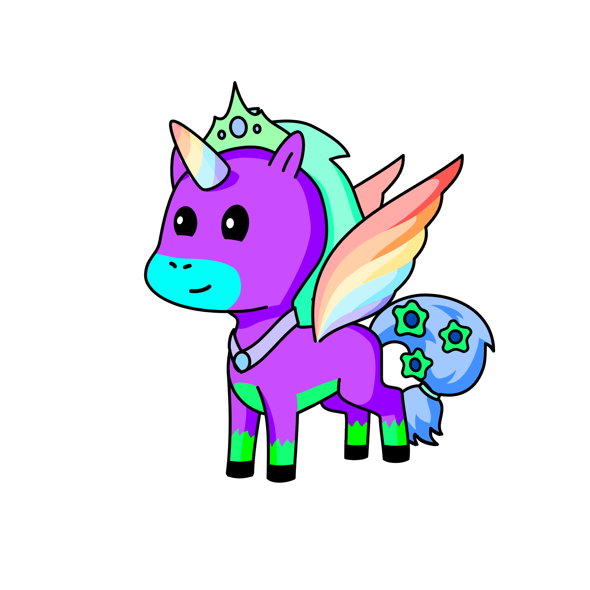 zalya, the unicorn