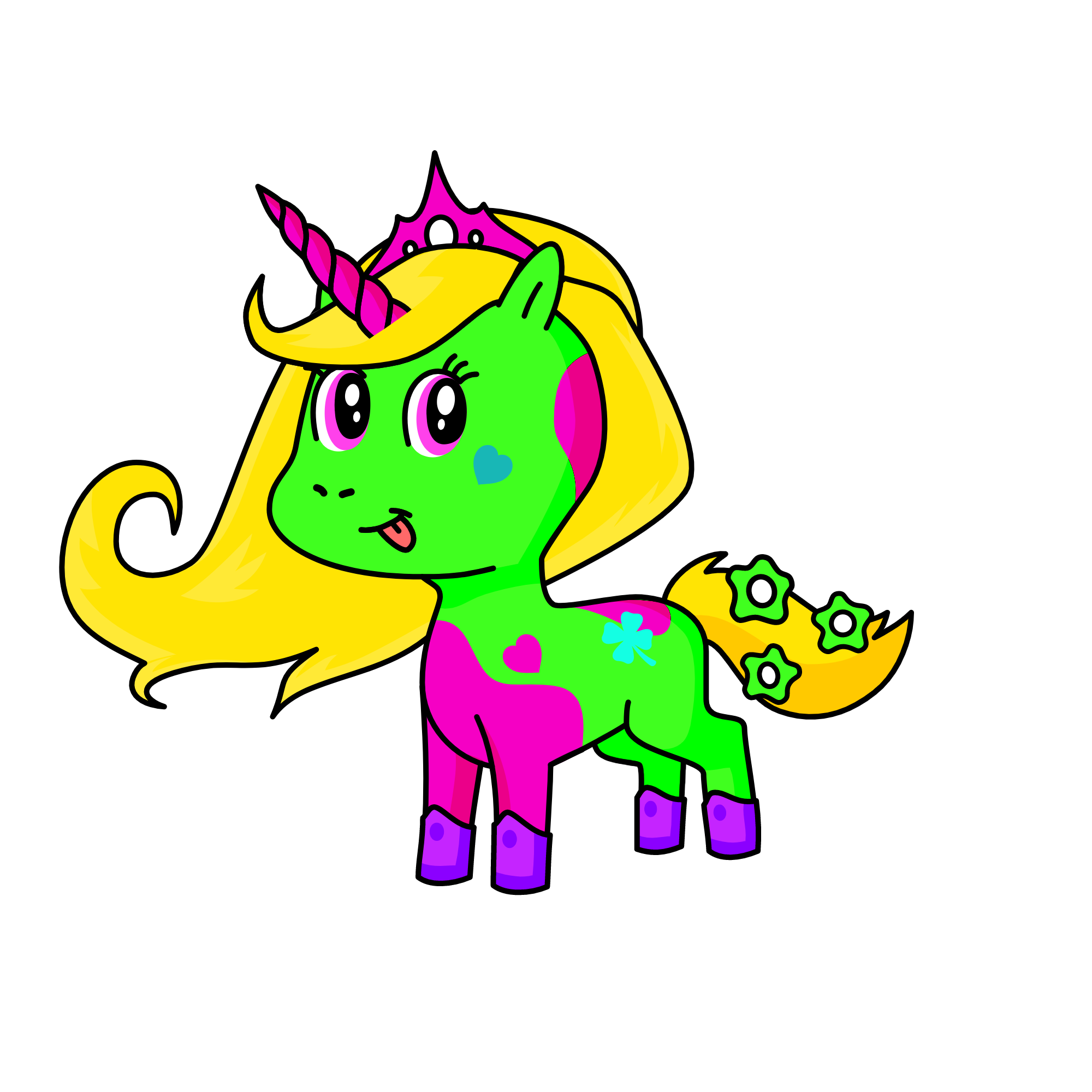 prinsesa de la primavera, the unicorn