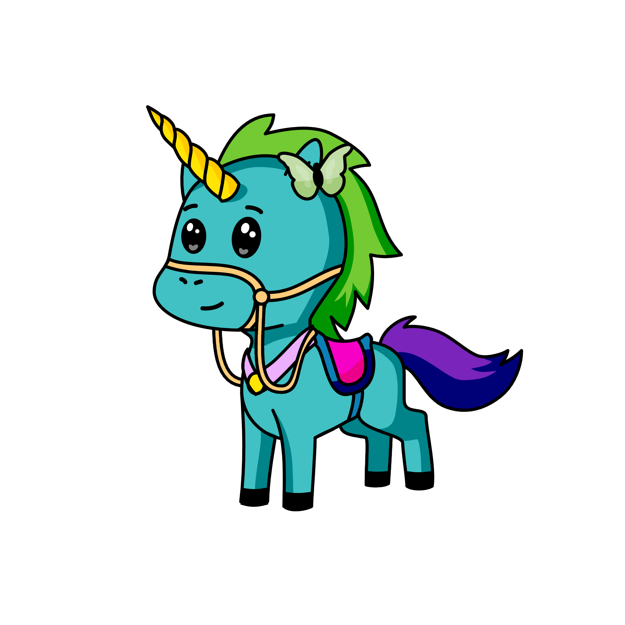 Butterfly, the unicorn