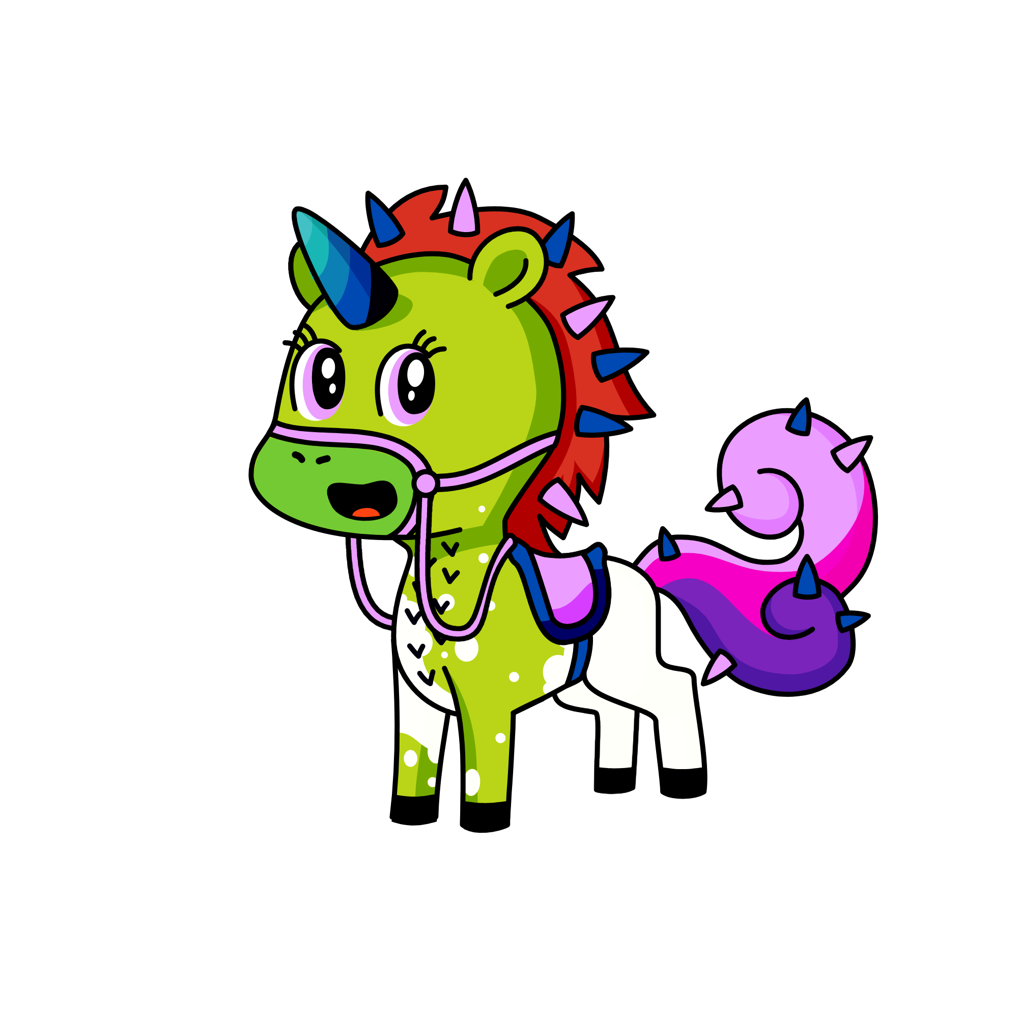 unicorn spaghetti, the unicorn