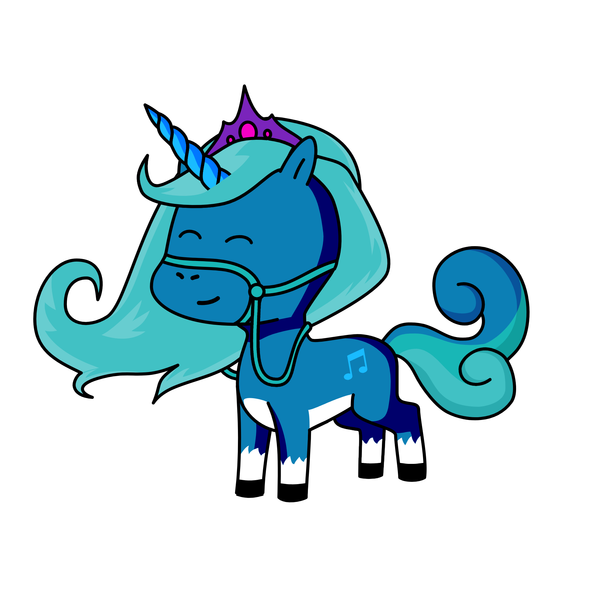 Cloud, the unicorn