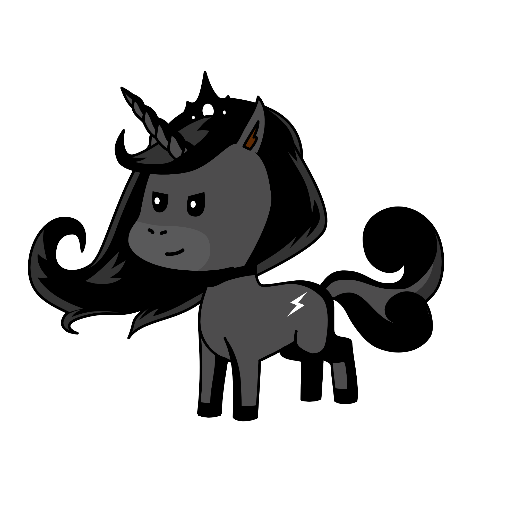 Midnight, the unicorn