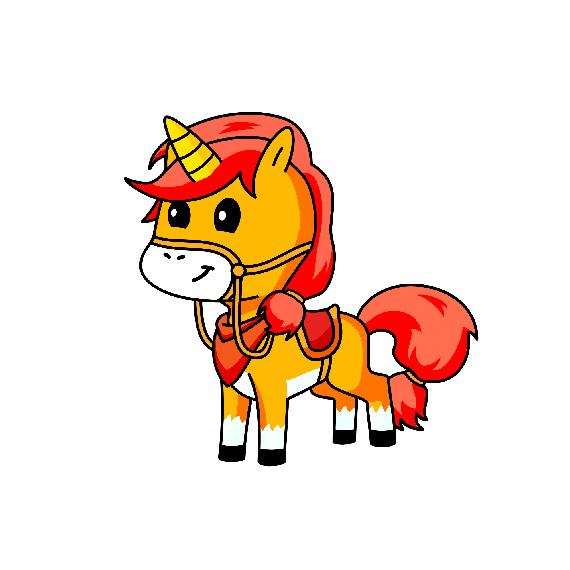Desert, the unicorn