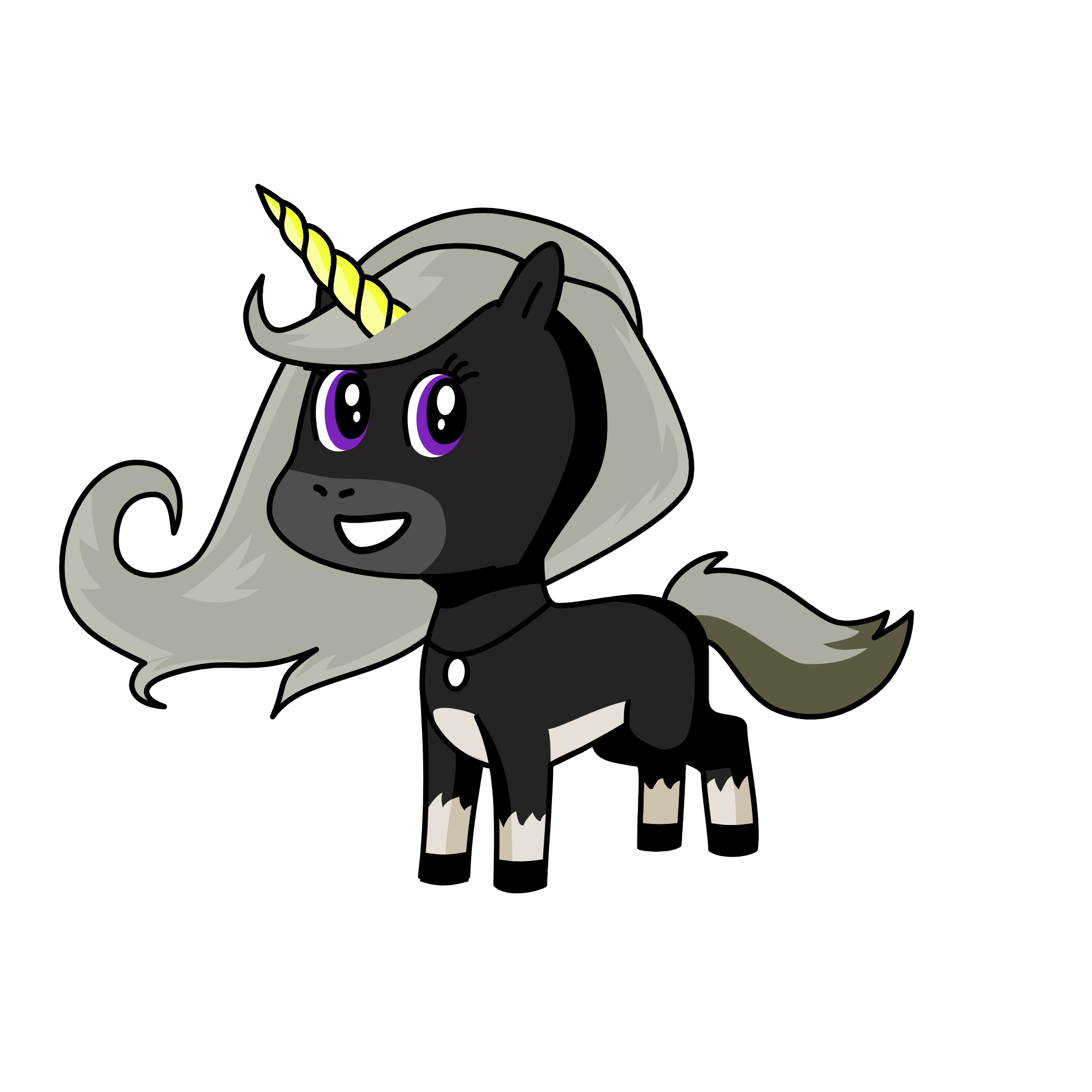 Night, the unicorn