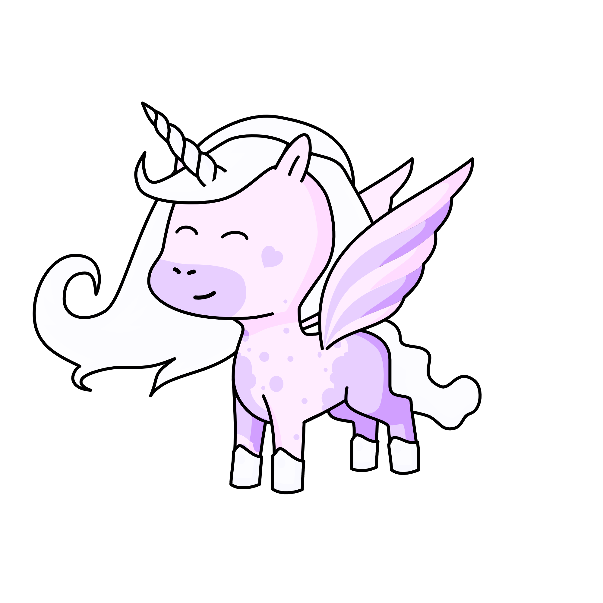 Cloud princes, the unicorn
