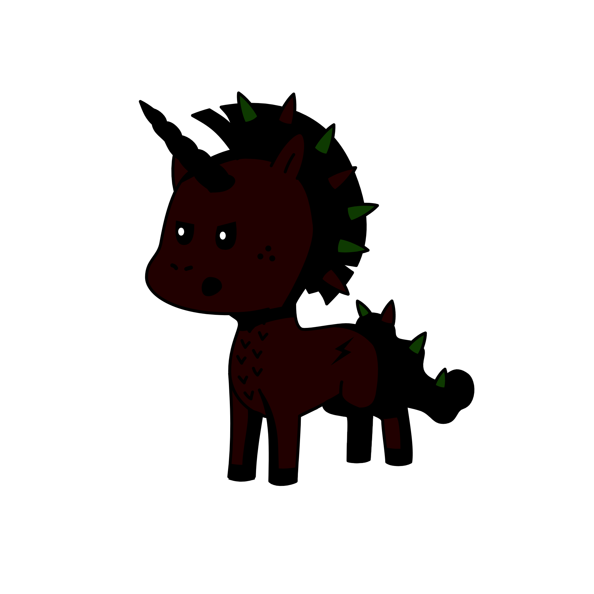 Mid-night, the unicorn